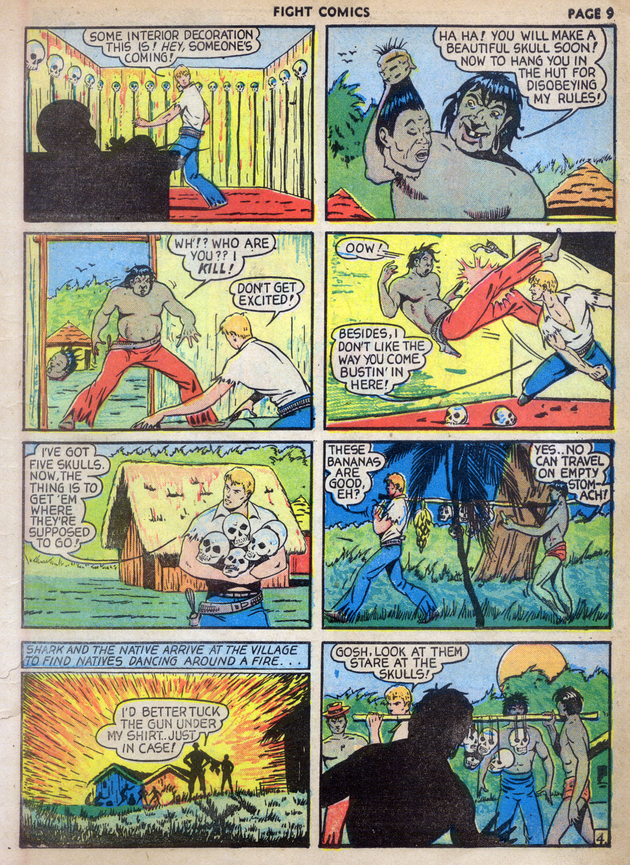 Read online Fight Comics comic -  Issue #8 - 11