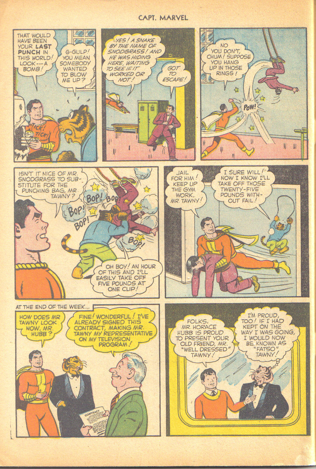 Read online Captain Marvel Adventures comic -  Issue #121 - 49