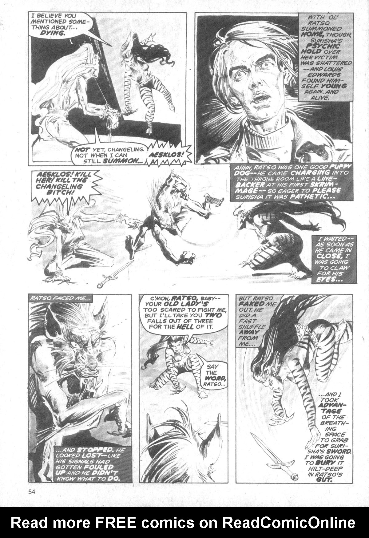 Read online Monsters Unleashed (1973) comic -  Issue #10 - 55