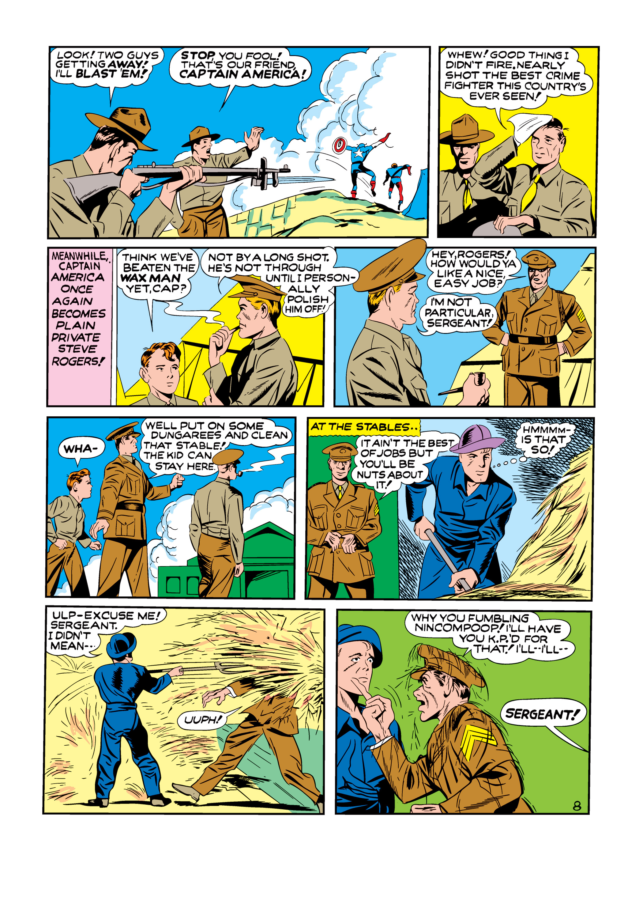 Read online Marvel Masterworks: Golden Age Captain America comic -  Issue # TPB 1 (Part 2) - 16