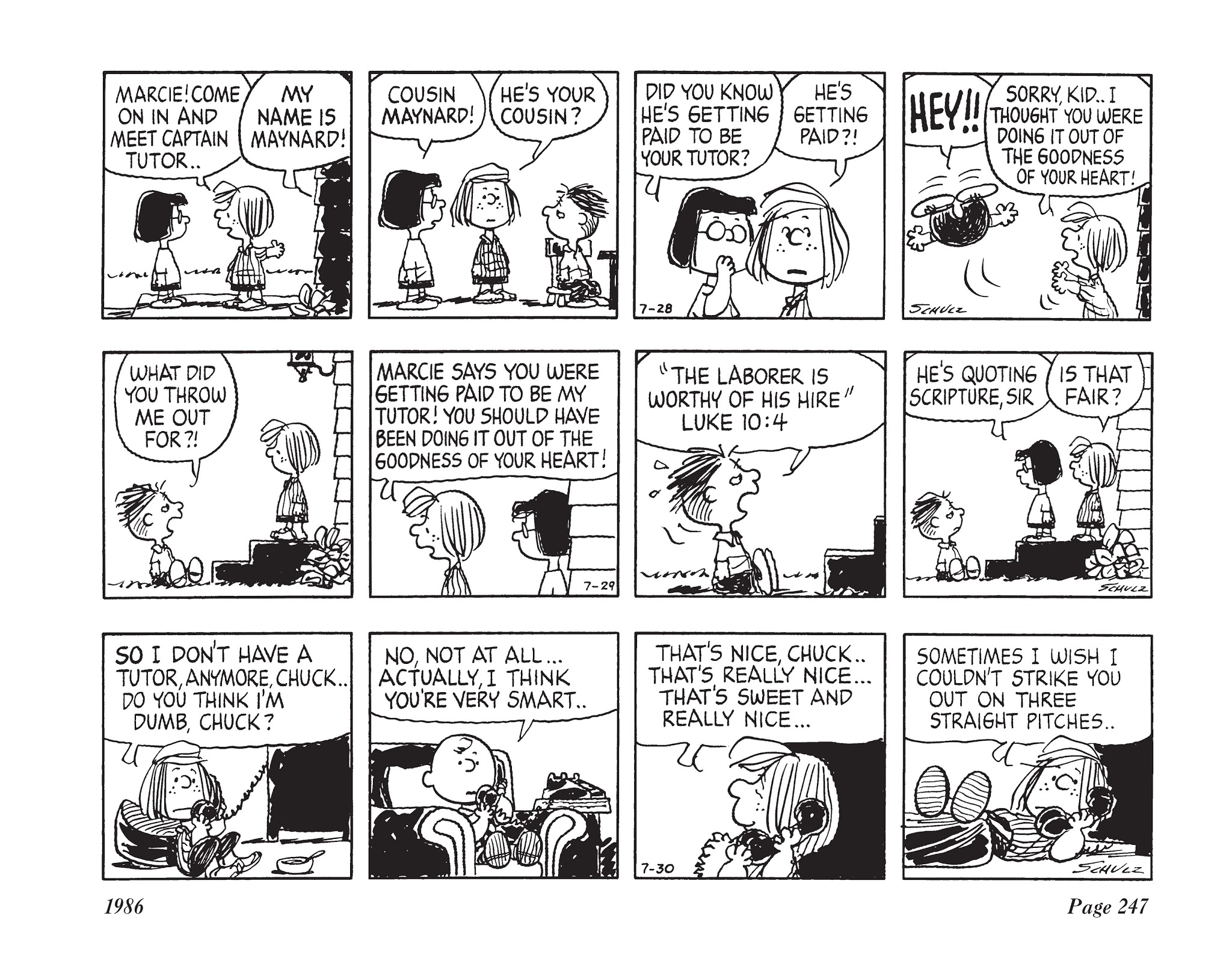 Read online The Complete Peanuts comic -  Issue # TPB 18 - 259