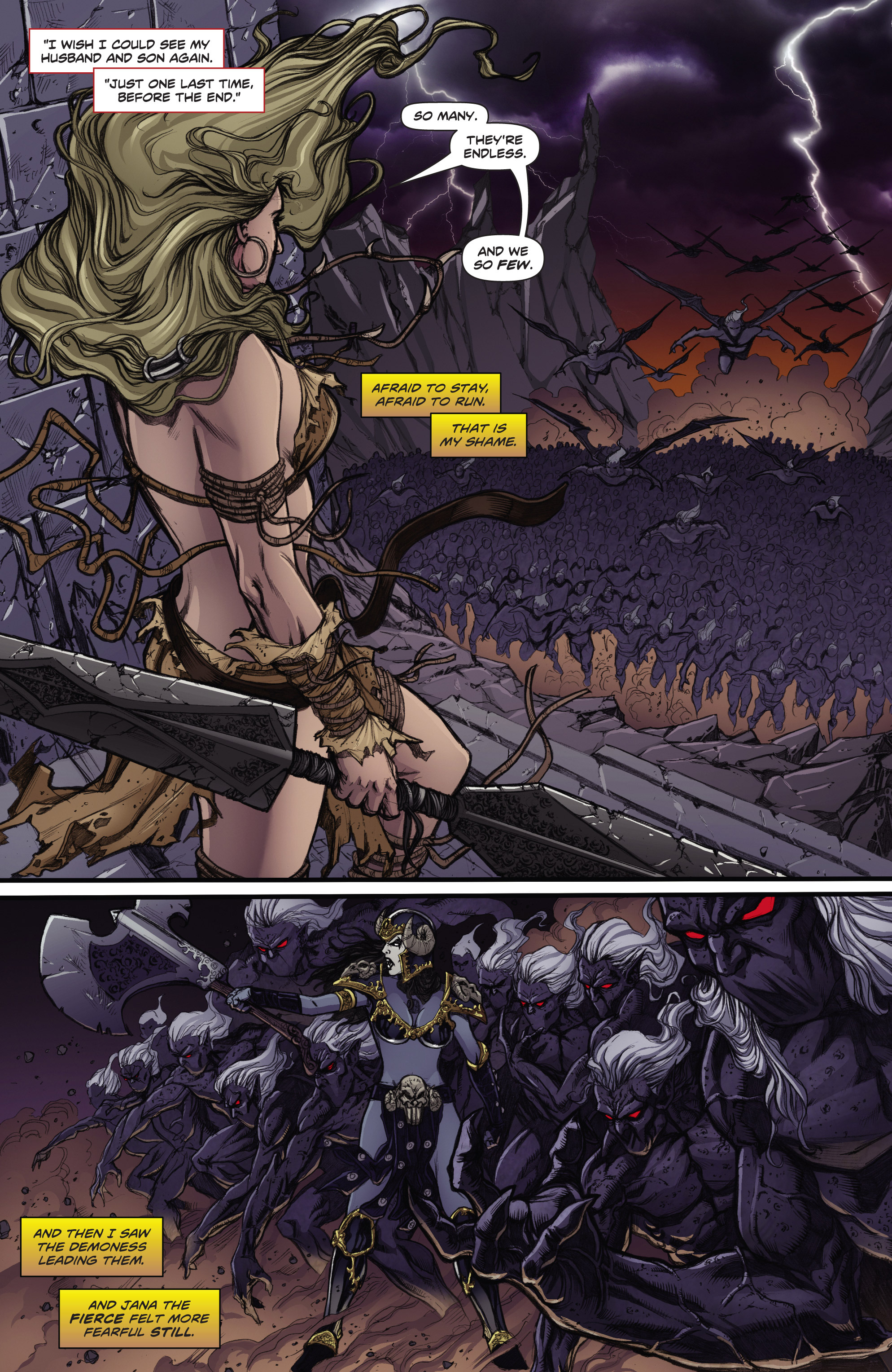Read online Swords of Sorrow comic -  Issue #5 - 20