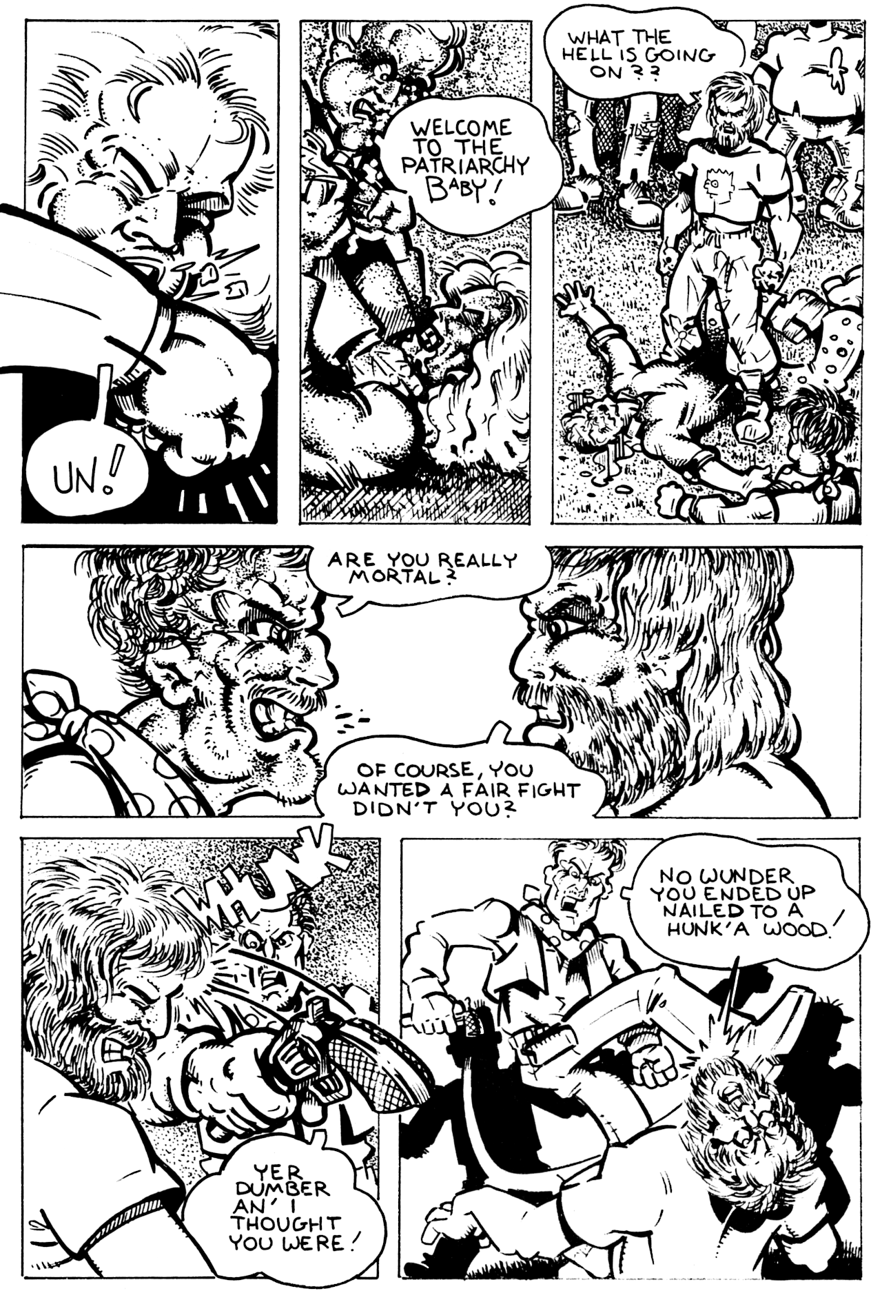 Read online Jeffrey Dahmer vs. Jesus Christ comic -  Issue # Full - 10