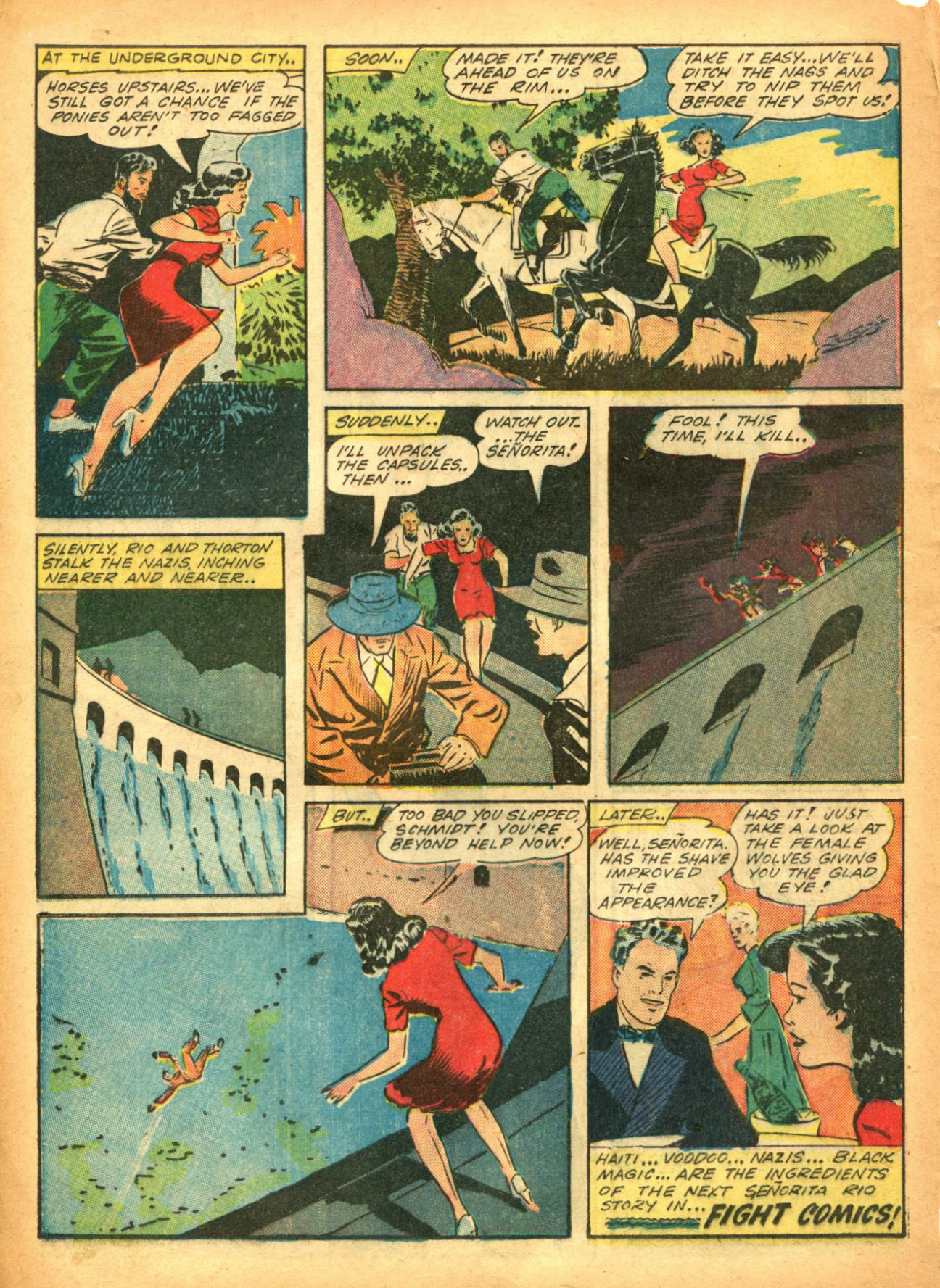 Read online Fight Comics comic -  Issue #29 - 22