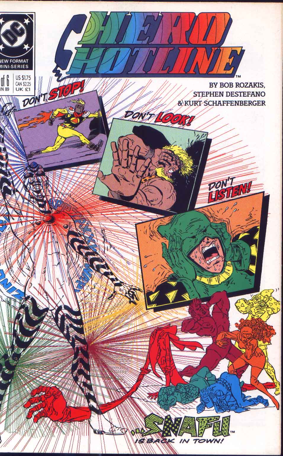 Read online Hero Hotline comic -  Issue #3 - 1