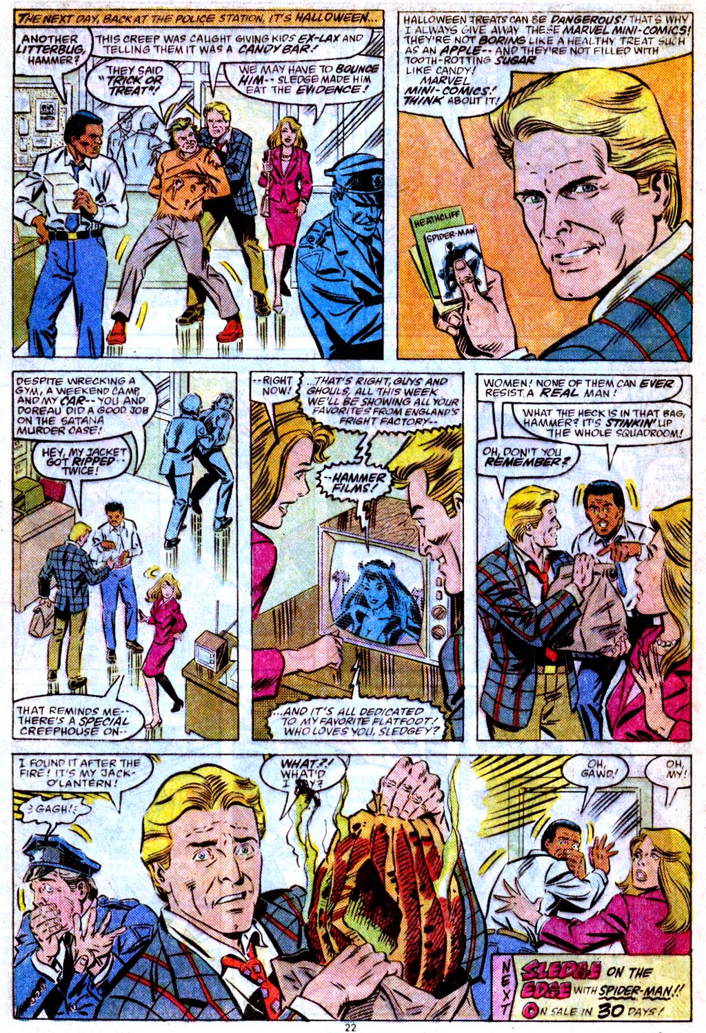 Read online Sledge Hammer! comic -  Issue #1 - 23