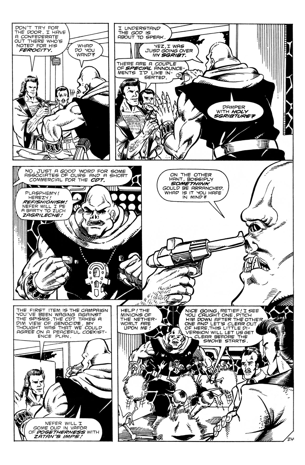 Read online Retief (1991) comic -  Issue #6 - 26