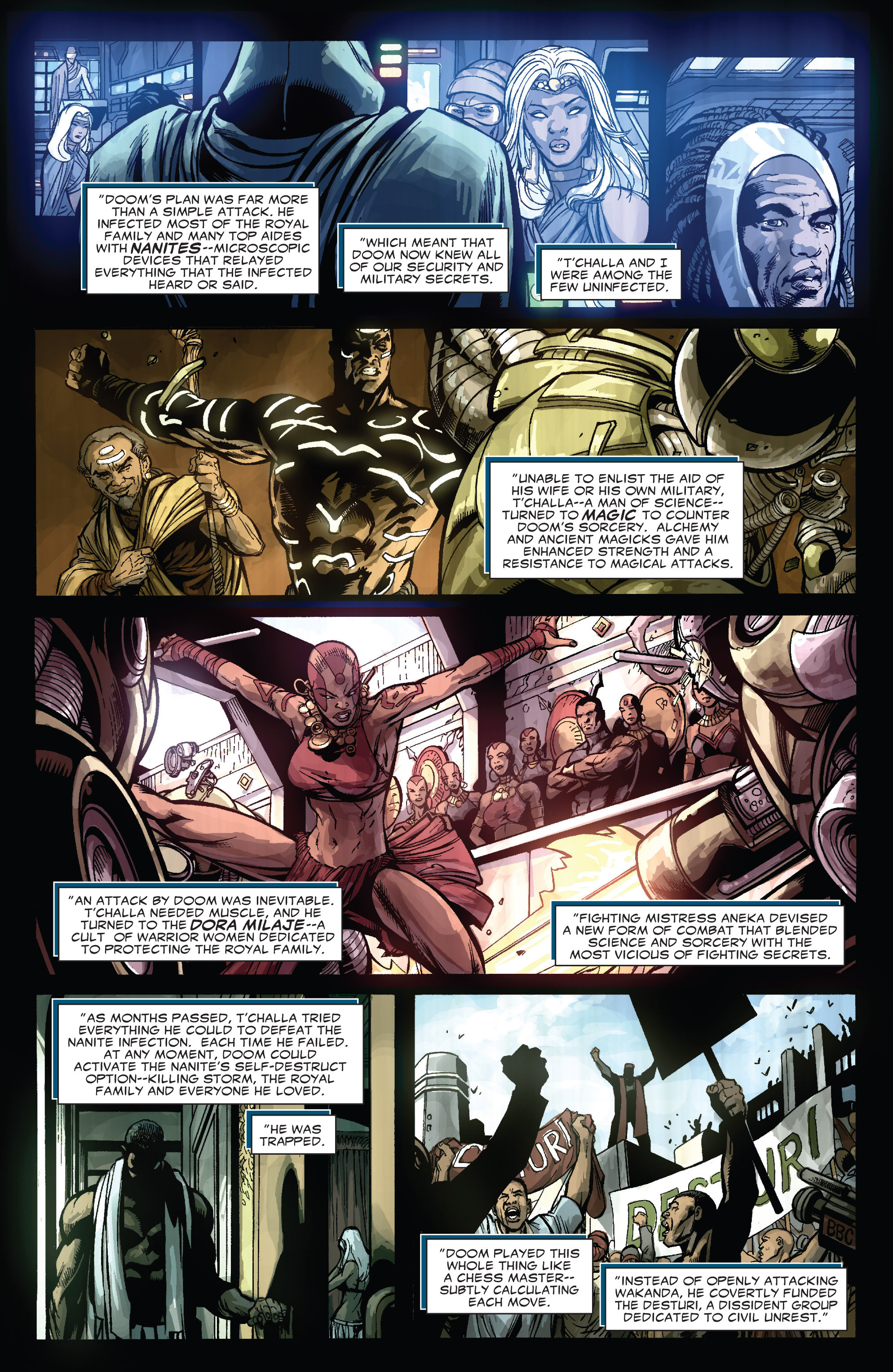 Read online Doomwar comic -  Issue #3 - 4