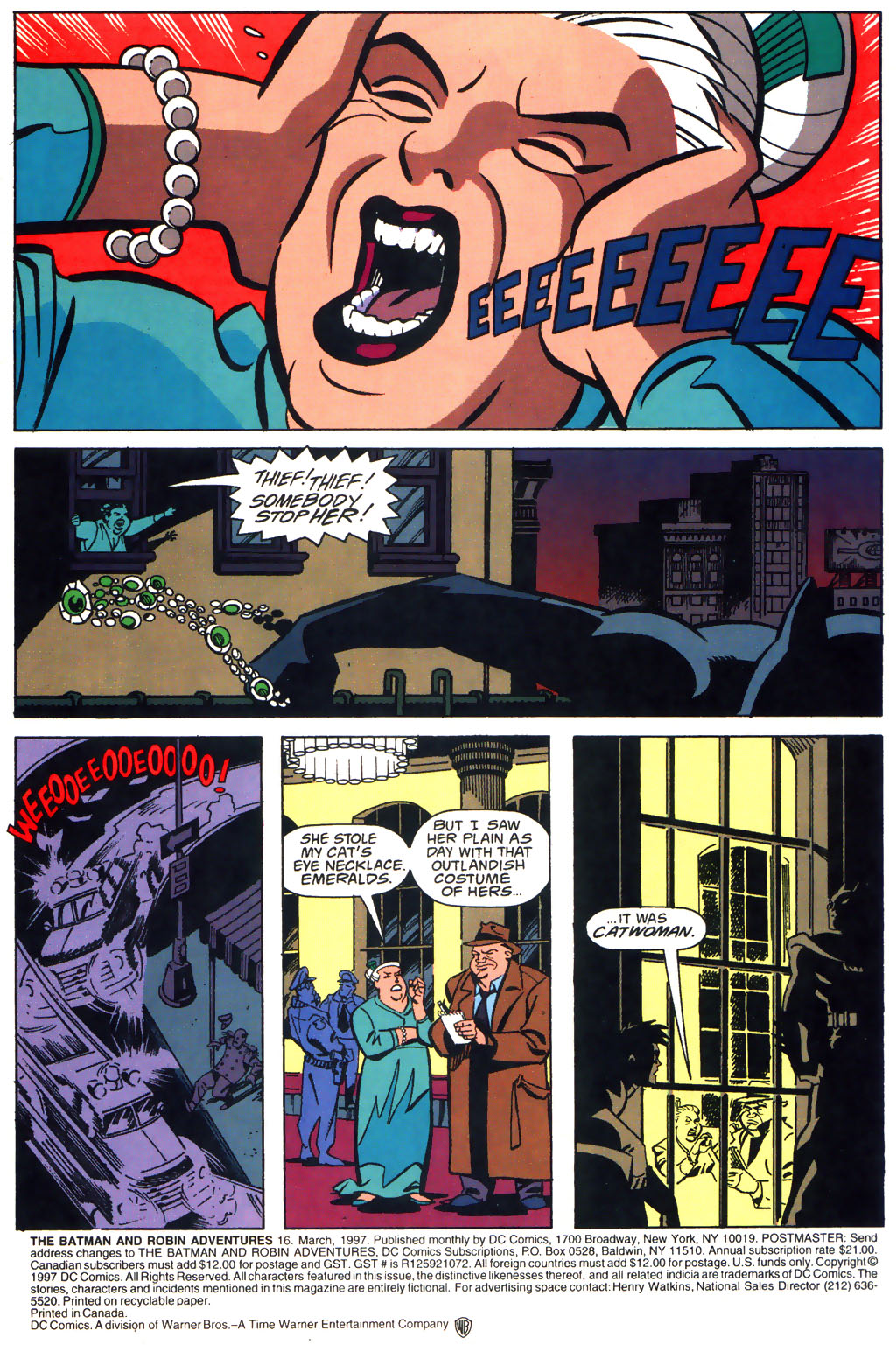 Read online The Batman and Robin Adventures comic -  Issue #16 - 2