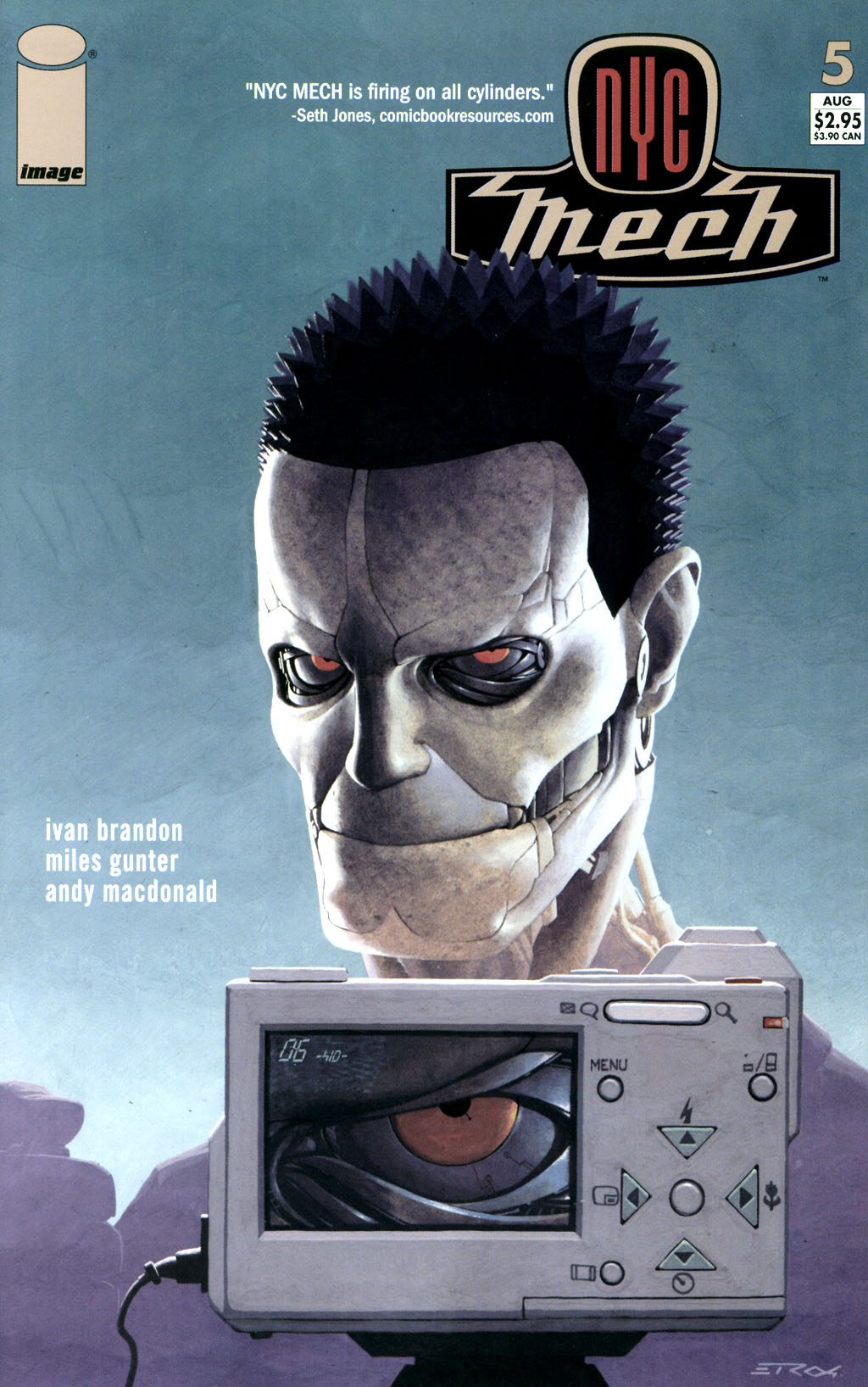 Read online NYC Mech comic -  Issue #5 - 1