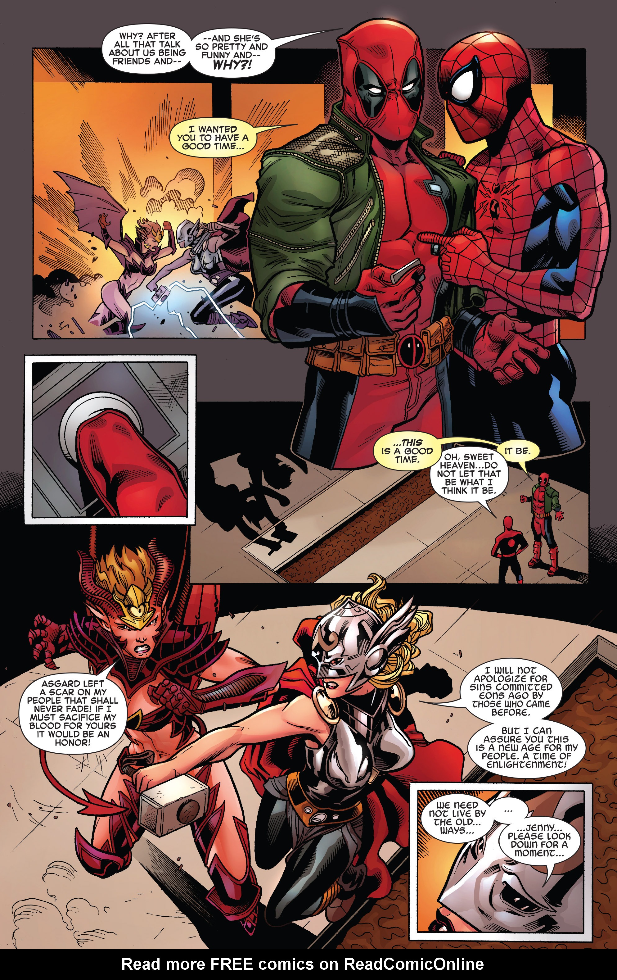 Read online Spider-Man/Deadpool comic -  Issue #4 - 14