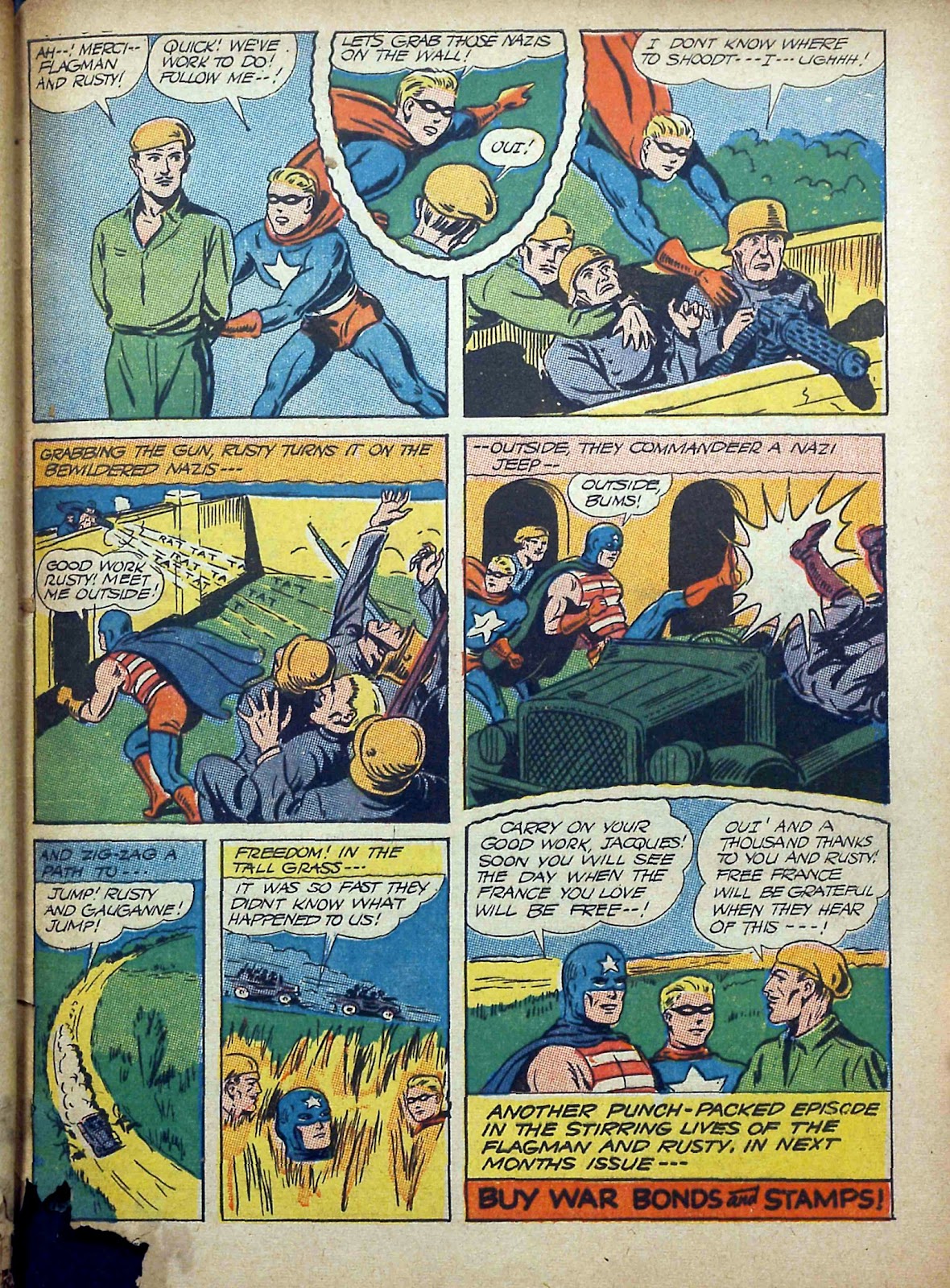 Captain Aero Comics issue 12 - Page 58