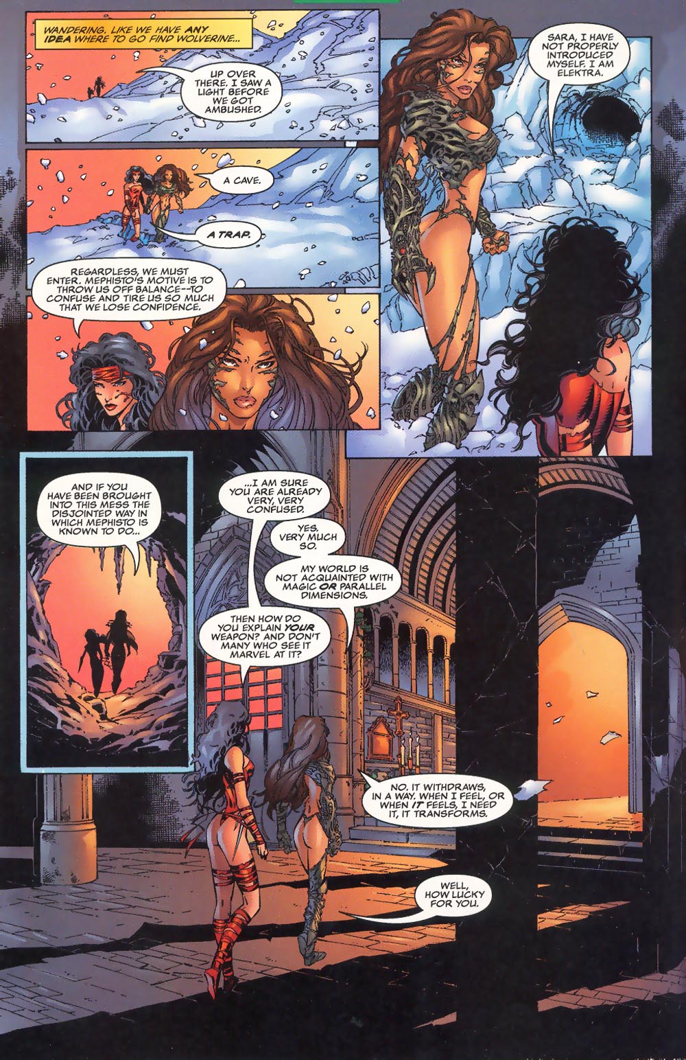 Read online Witchblade/Elektra comic -  Issue # Full - 13