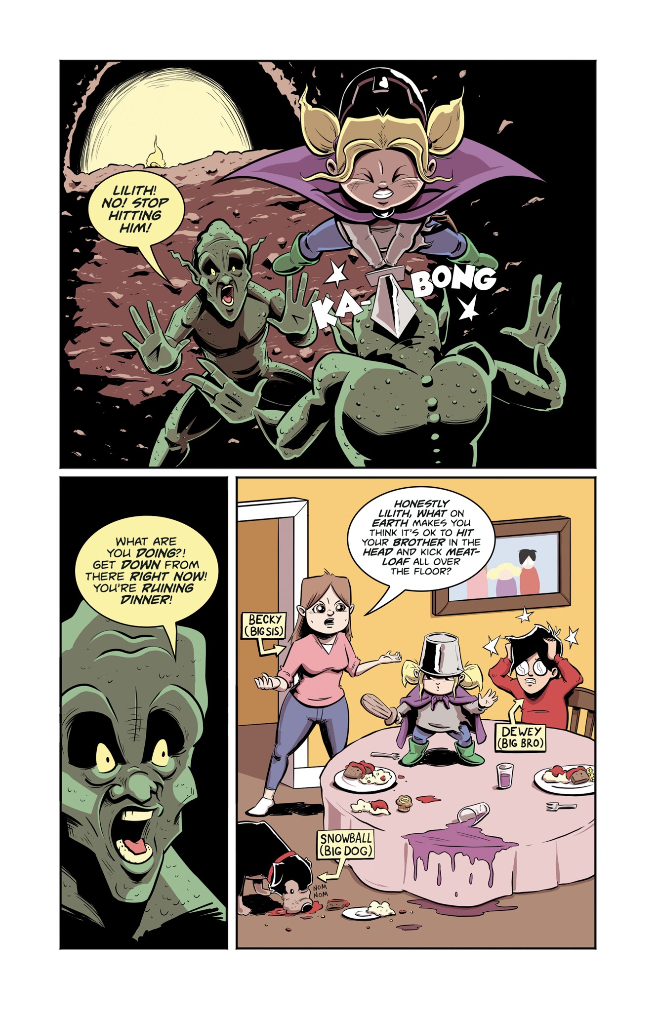 Read online Lilith Dark comic -  Issue #1 - 6