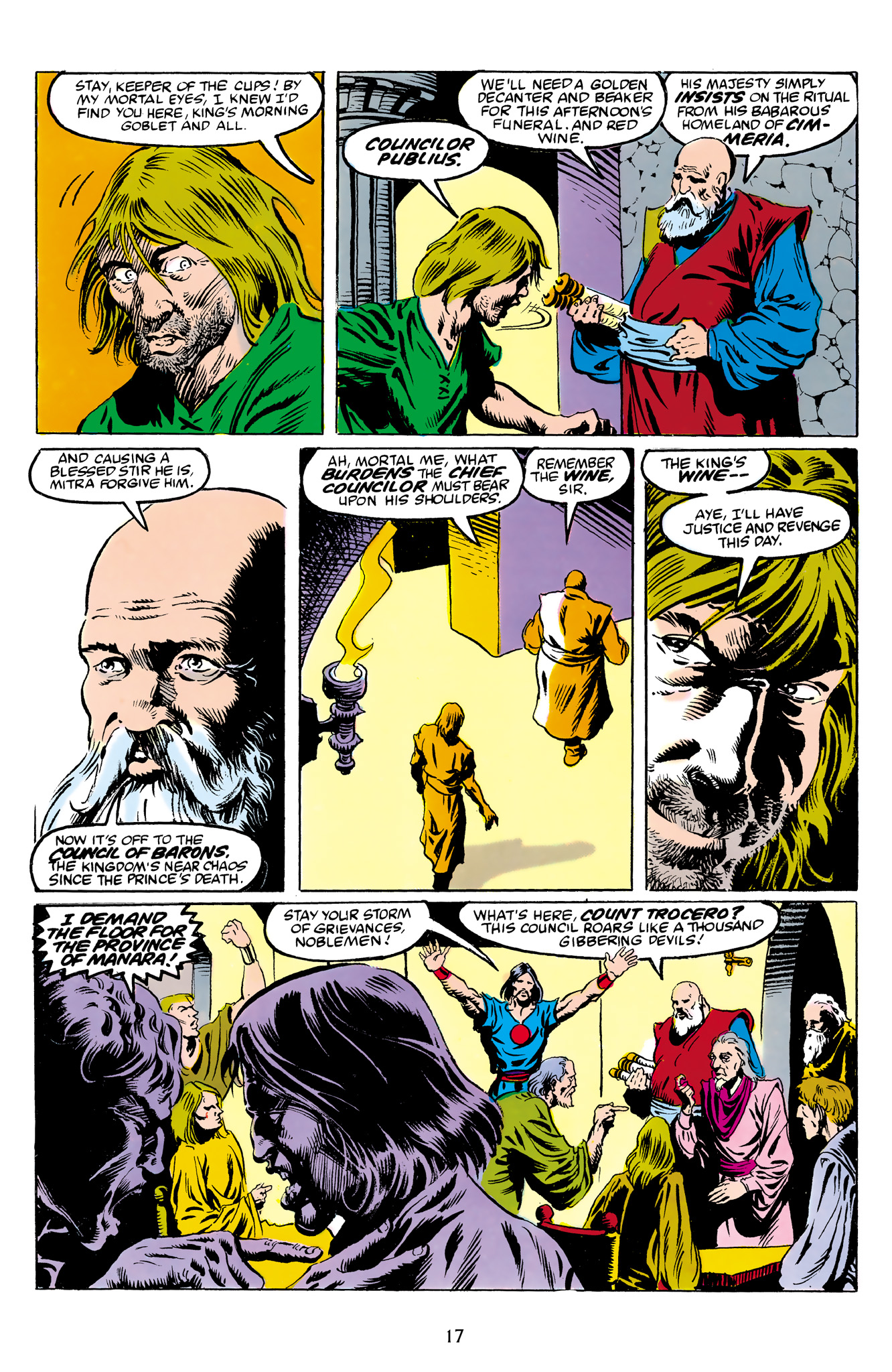 Read online The Chronicles of King Conan comic -  Issue # TPB 5 (Part 1) - 18