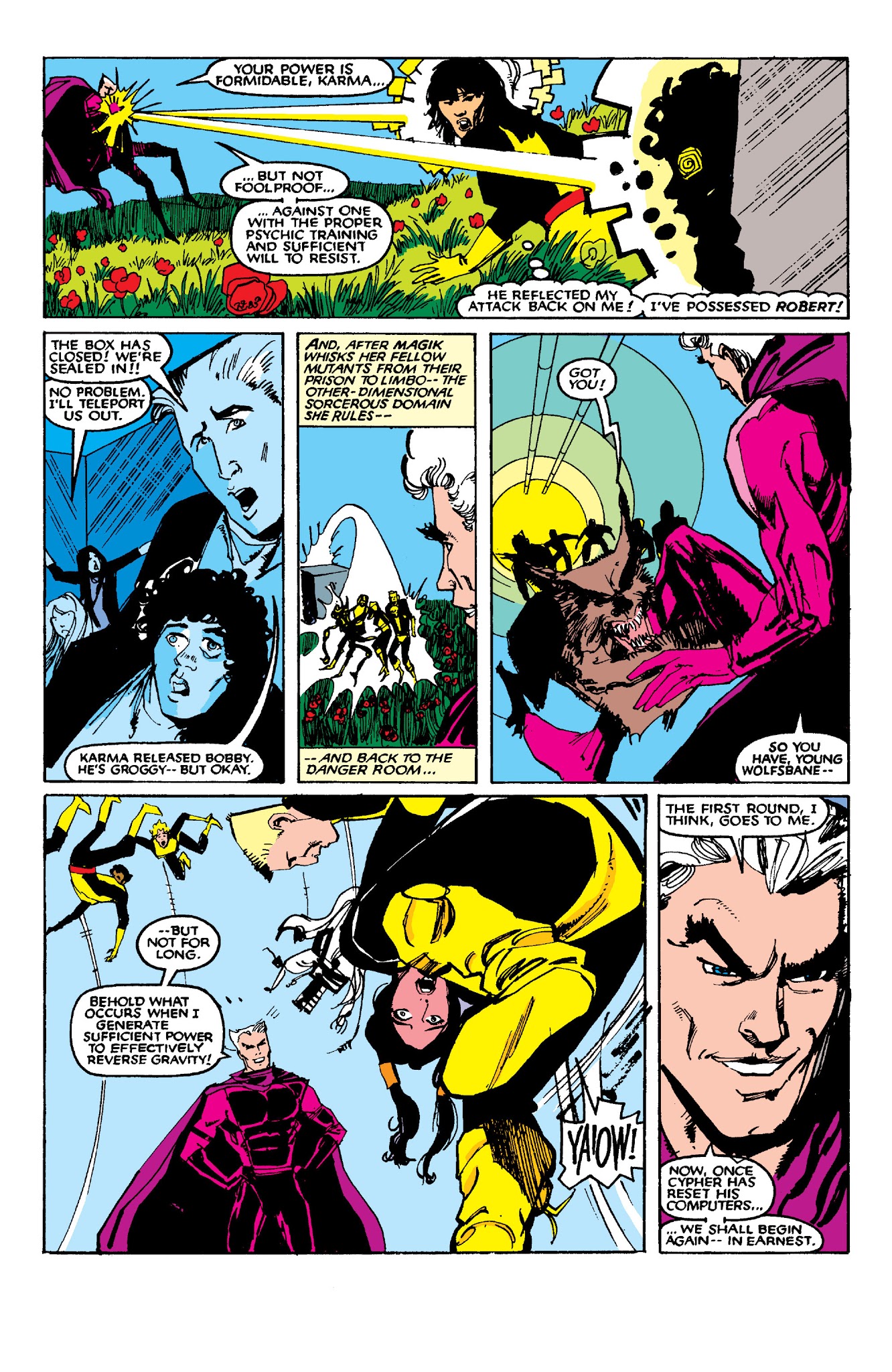 Read online New Mutants Classic comic -  Issue # TPB 5 - 130