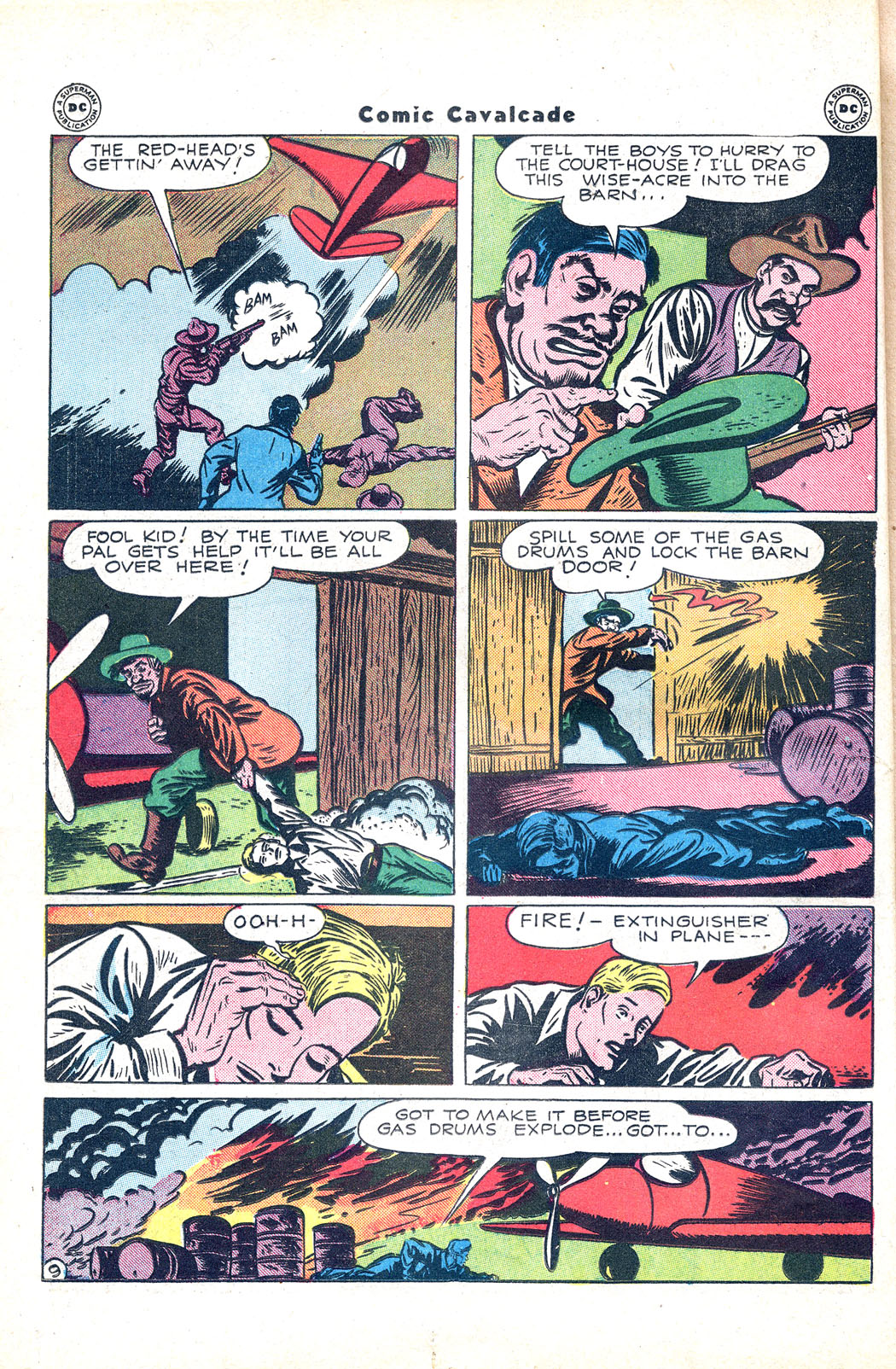 Read online Comic Cavalcade comic -  Issue #14 - 36