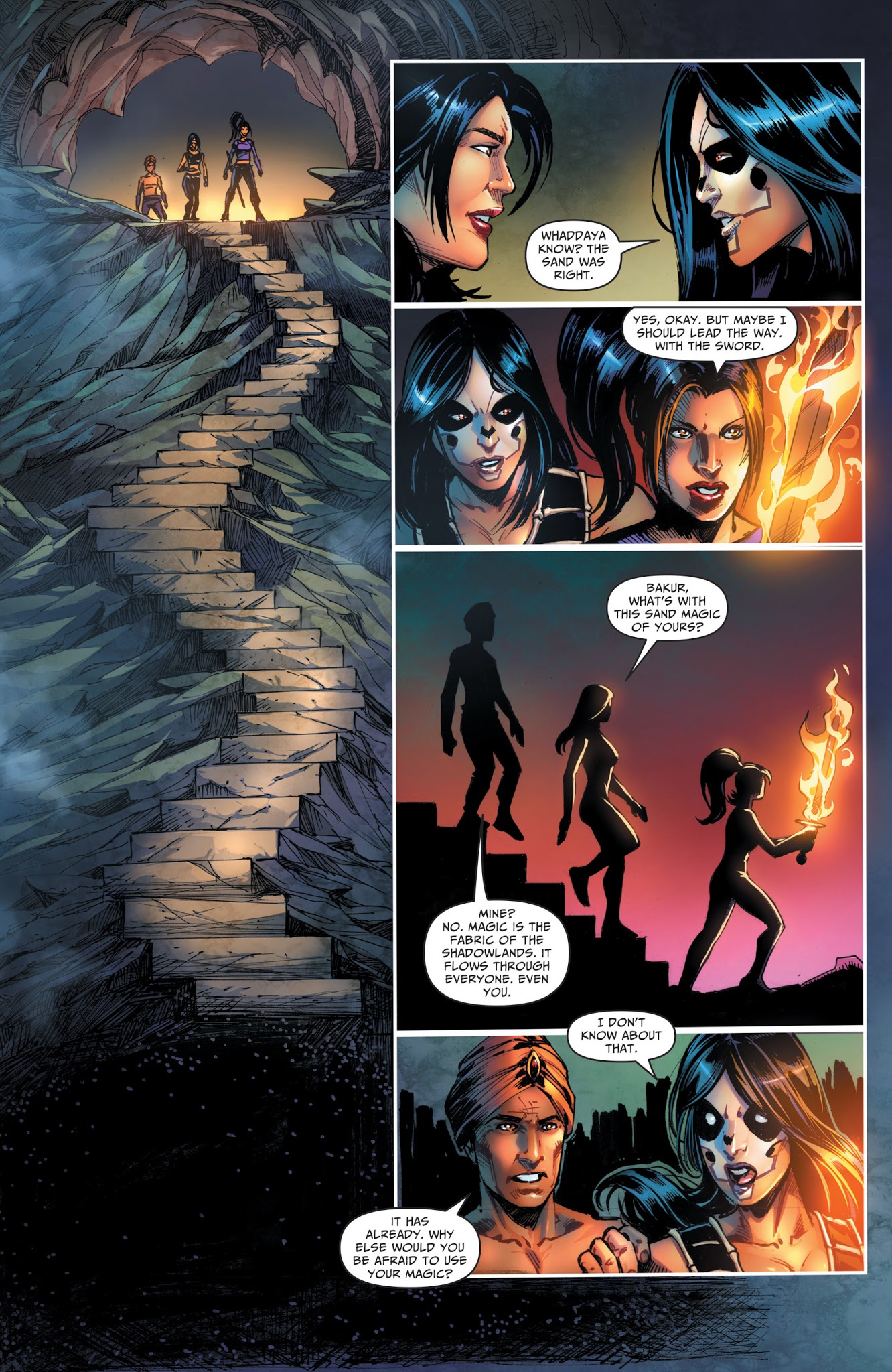 Read online Grimm Fairy Tales: Dance of the Dead comic -  Issue #4 - 14