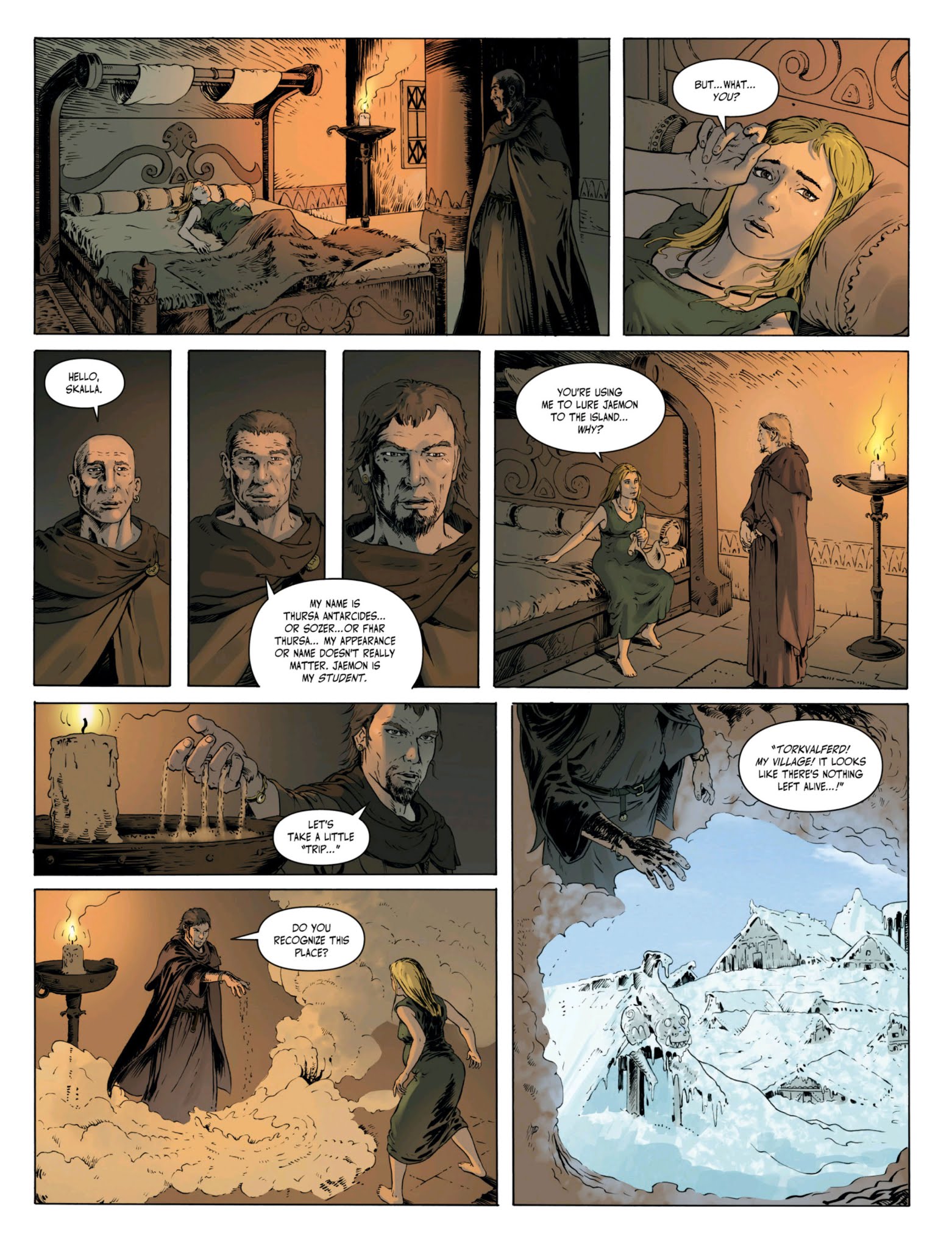 Read online Throne of Ice comic -  Issue #4 - 41
