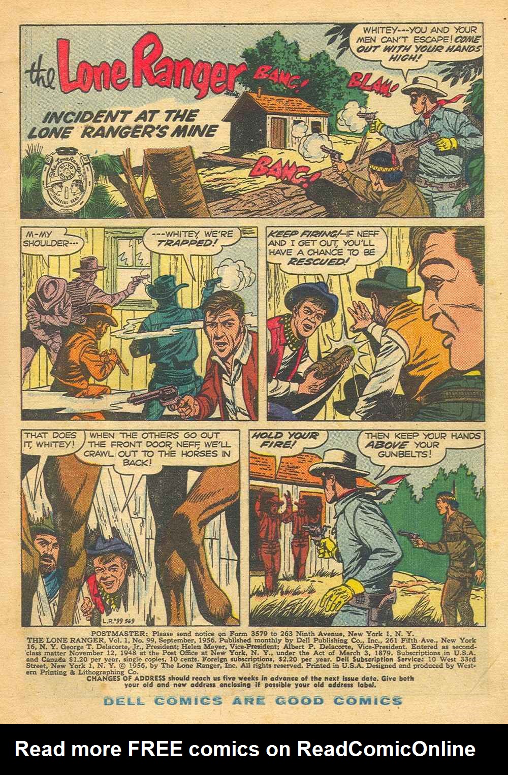 Read online The Lone Ranger (1948) comic -  Issue #99 - 3