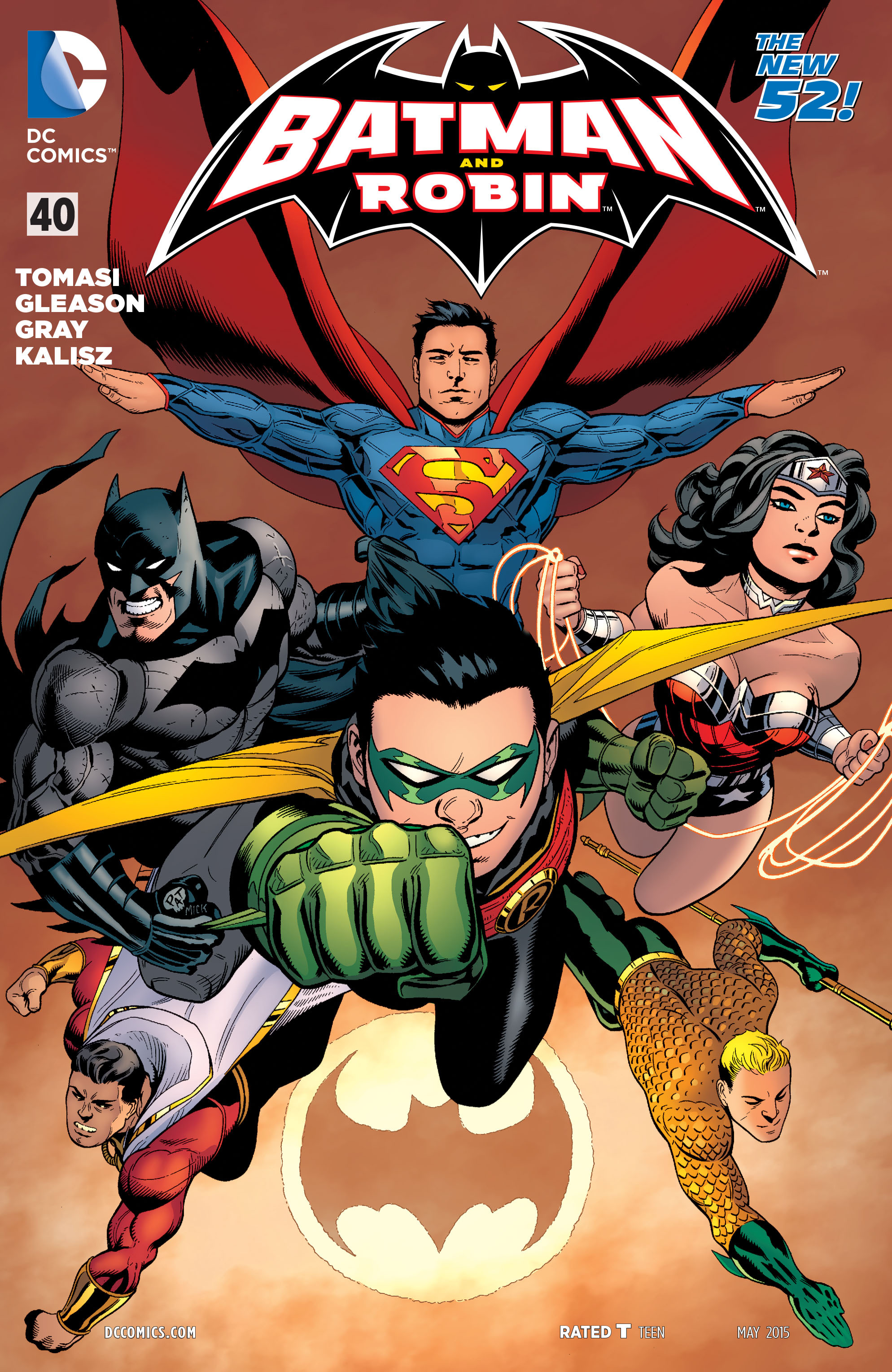 Read online Batman and Robin (2011) comic -  Issue #40 - 1