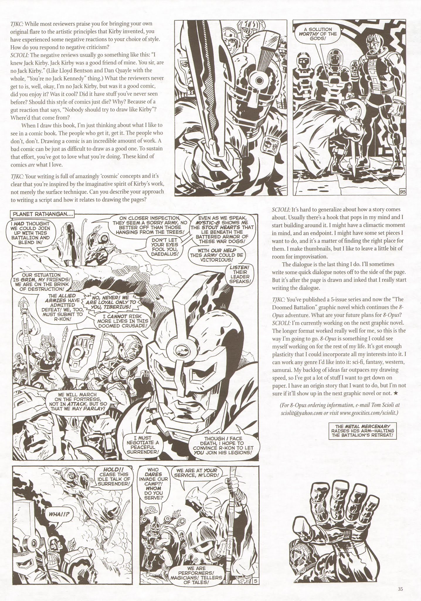 Read online The Jack Kirby Collector comic -  Issue #48 - 36