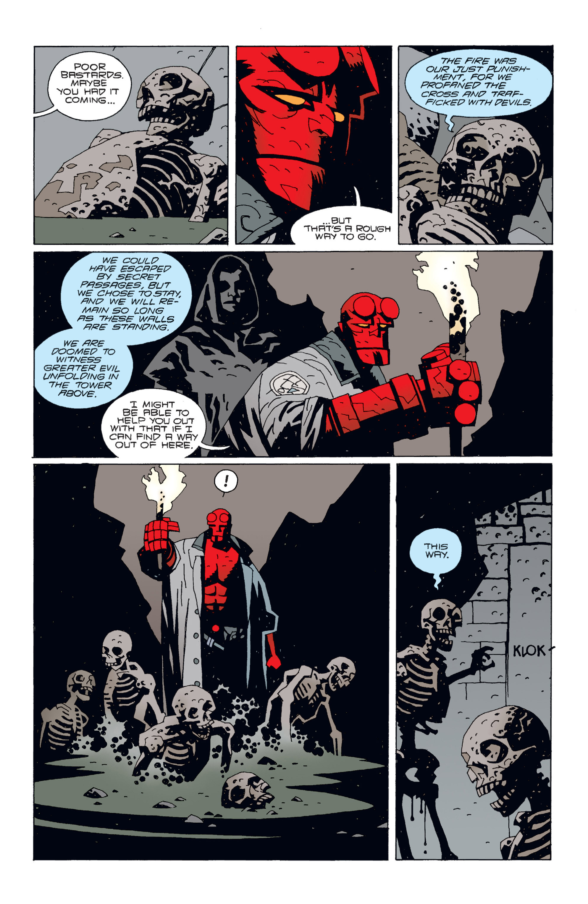 Read online Hellboy comic -  Issue #3 - 150