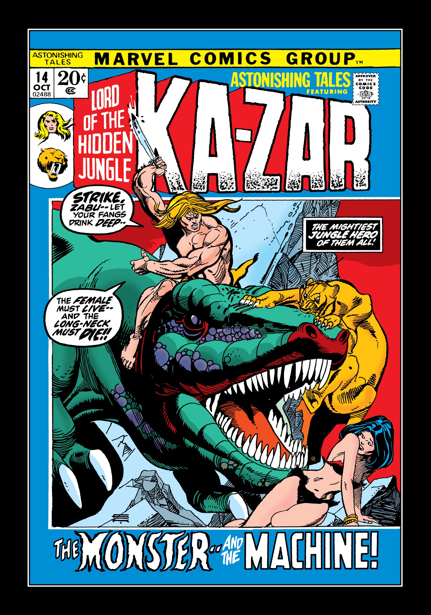 Read online Marvel Masterworks: Ka-Zar comic -  Issue # TPB 1 - 33