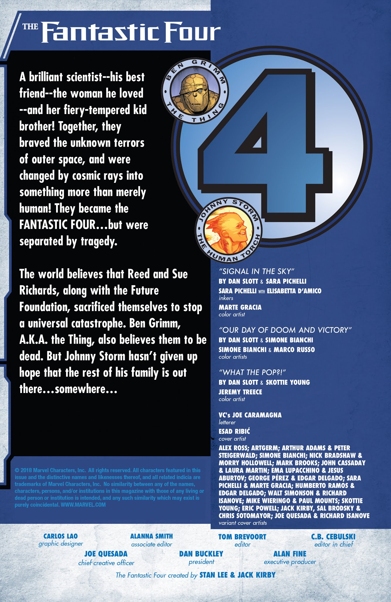 Read online Fantastic Four (2018) comic -  Issue #1 - 4