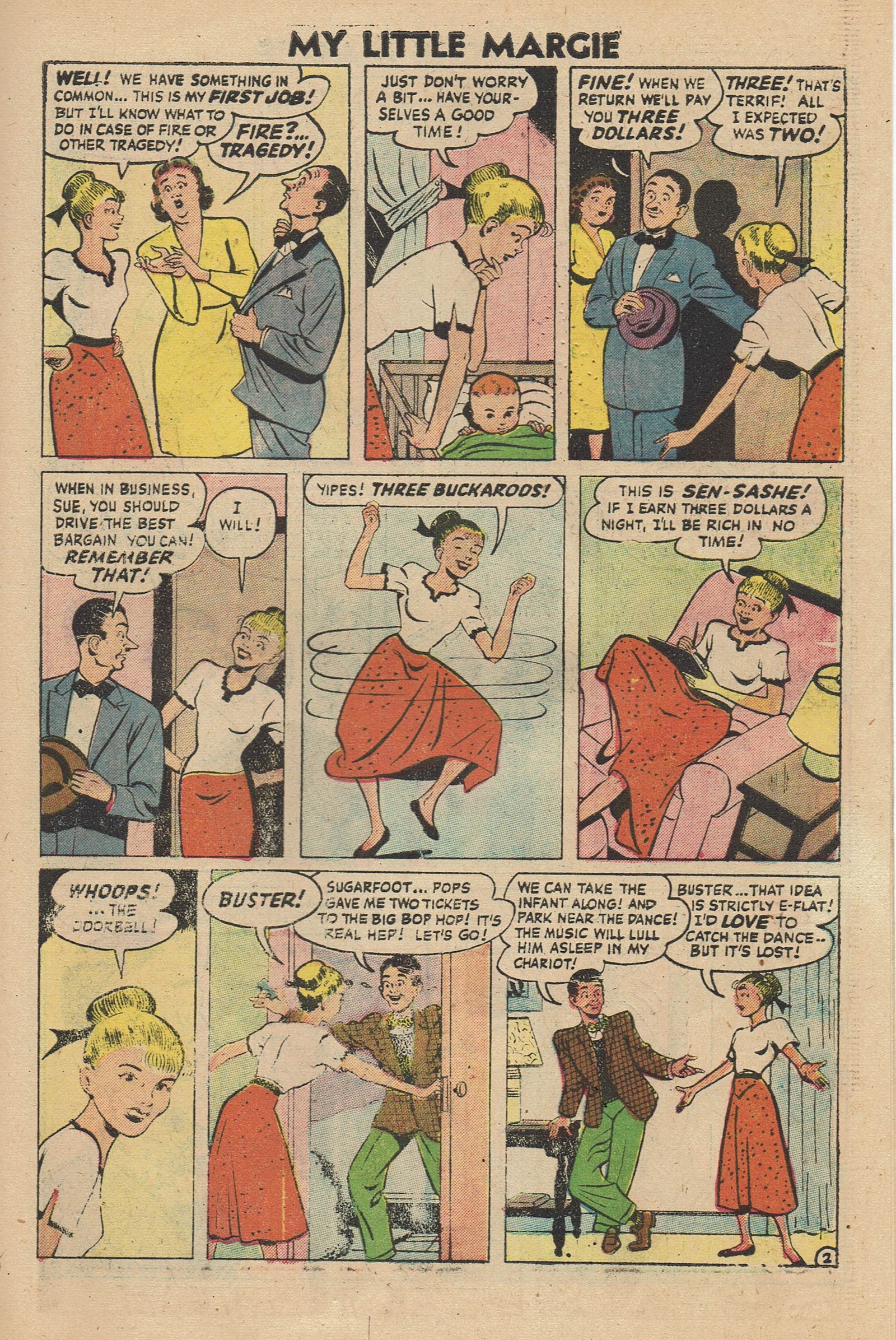 Read online My Little Margie (1954) comic -  Issue #11 - 31