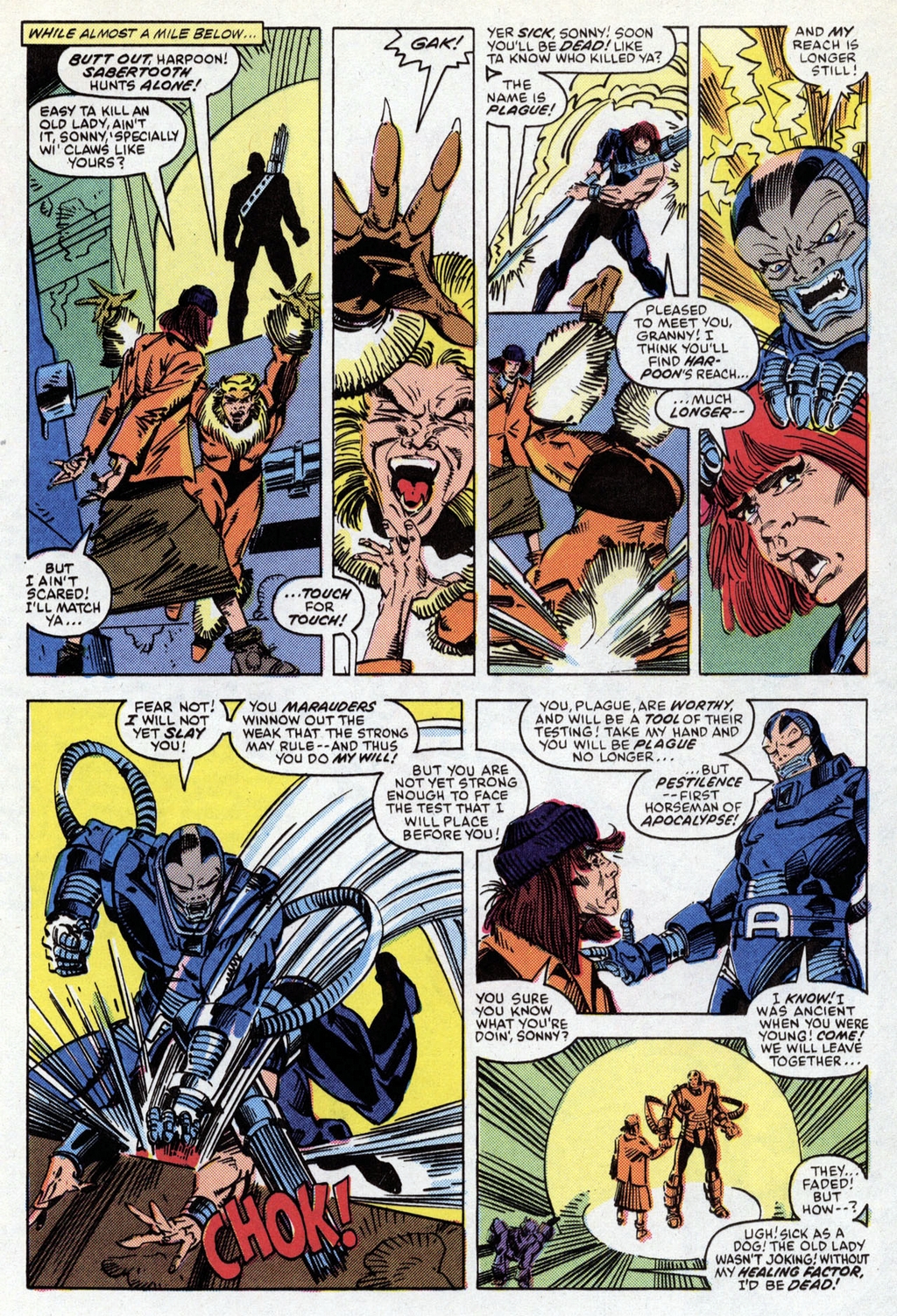 Read online Sabretooth Classic comic -  Issue #6 - 19