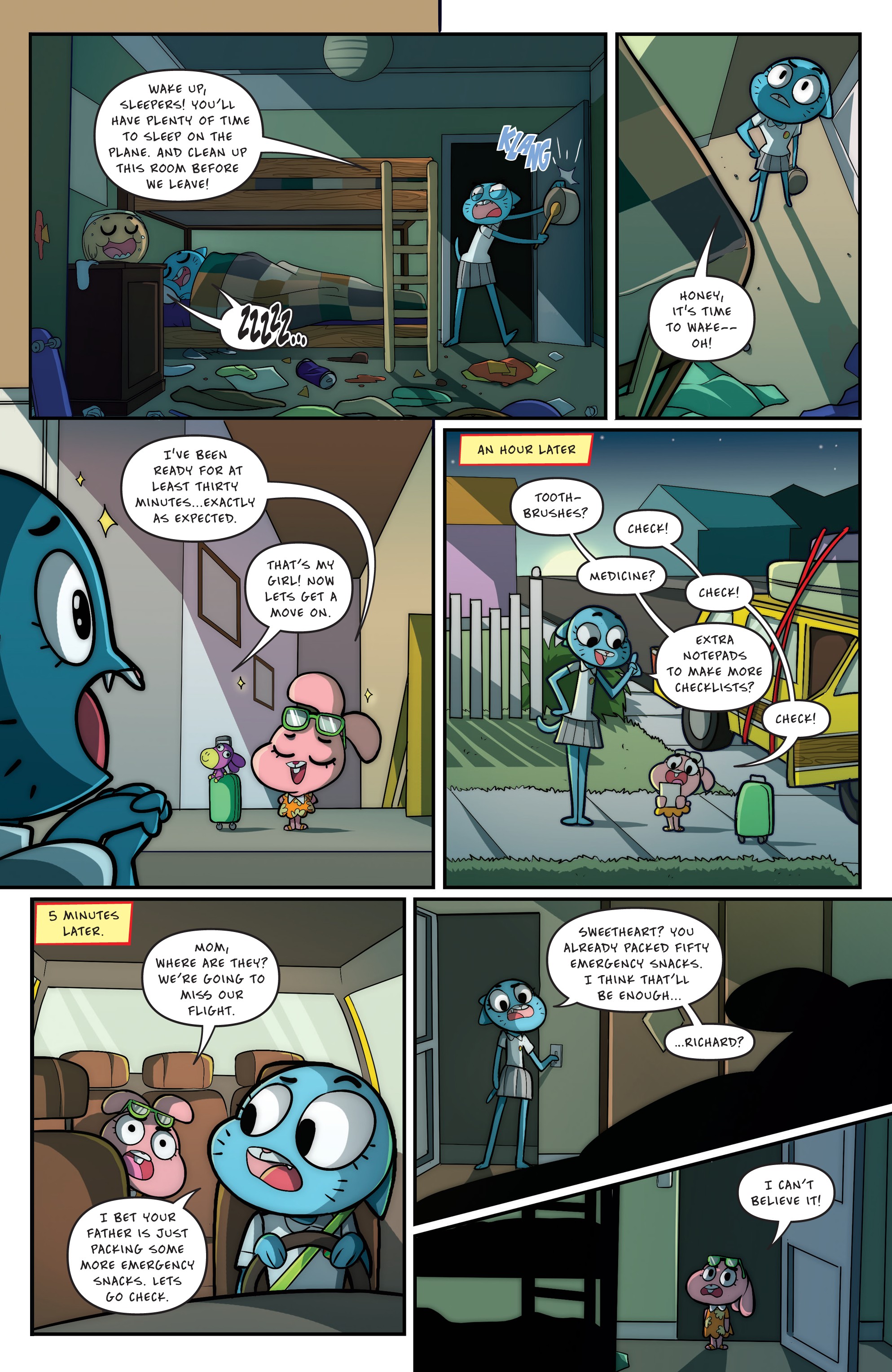 Read online The Amazing World of Gumball: Spring Break Smash comic -  Issue # Full - 28