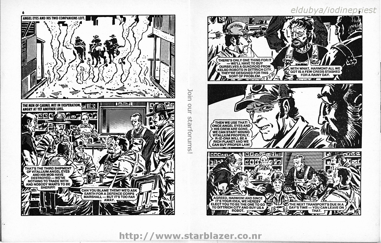 Read online Starblazer comic -  Issue #204 - 5