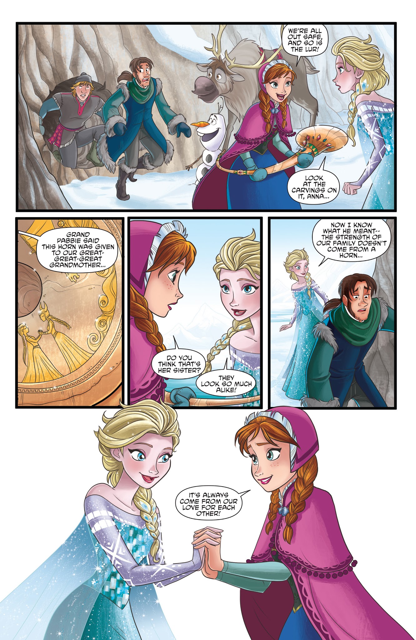 Read online Disney Frozen comic -  Issue #4 - 23