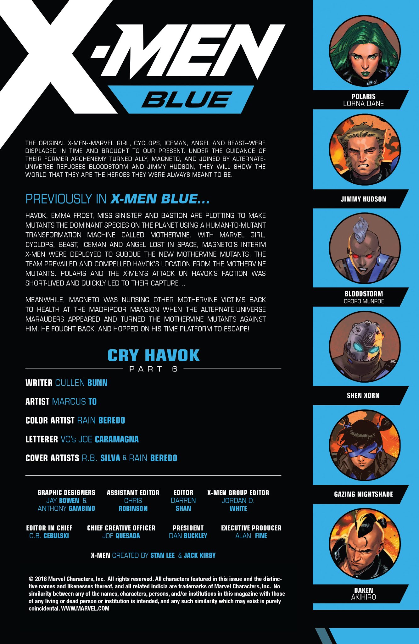 Read online X-Men: Blue comic -  Issue #28 - 2
