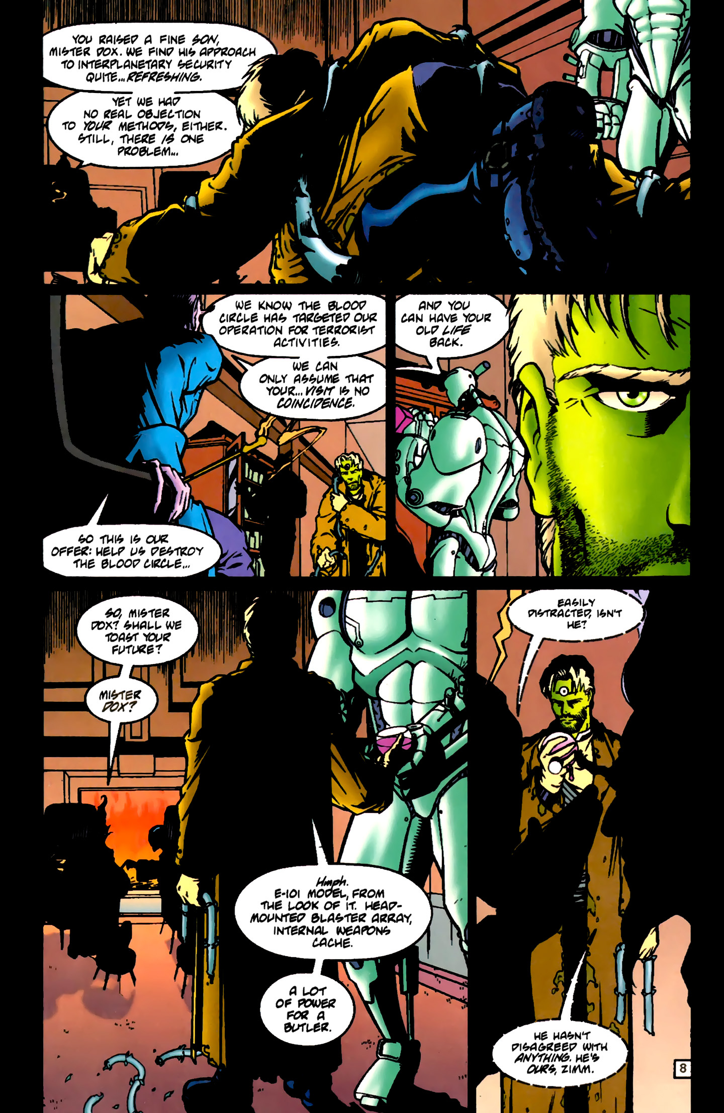 Read online R.E.B.E.L.S. '94 comic -  Issue #9 - 9