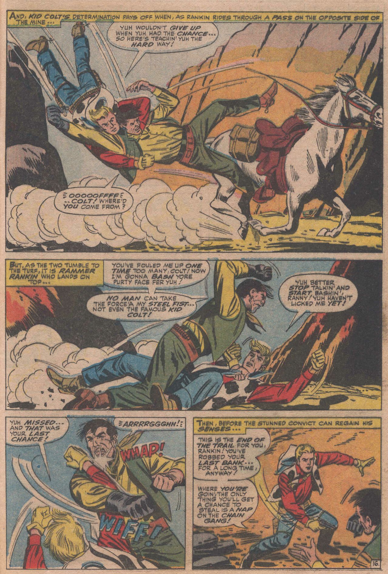 Read online Kid Colt Outlaw comic -  Issue #133 - 21