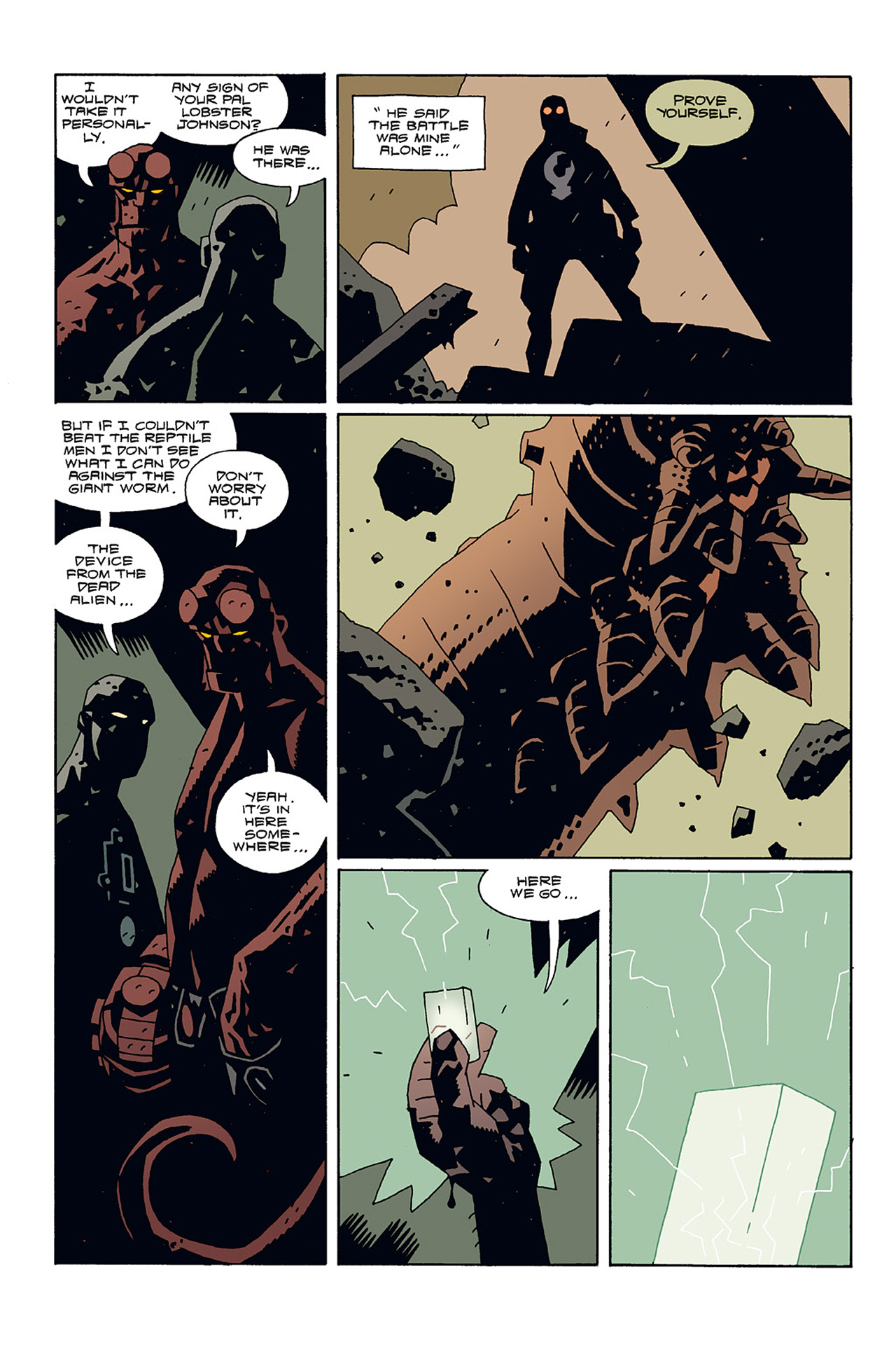 Read online Hellboy: Conqueror Worm comic -  Issue #4 - 5