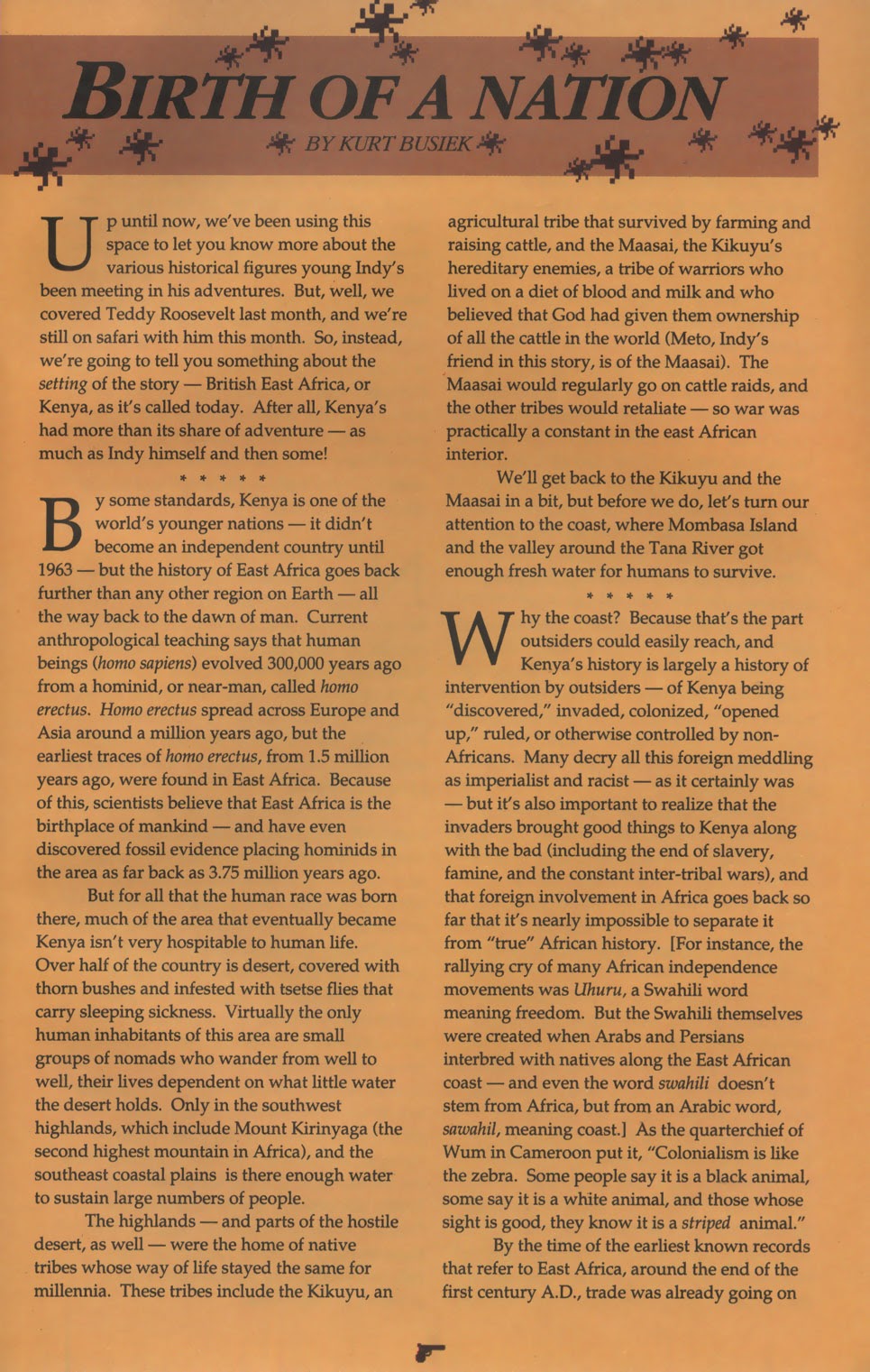 Read online Young Indiana Jones Chronicles comic -  Issue #4 - 31