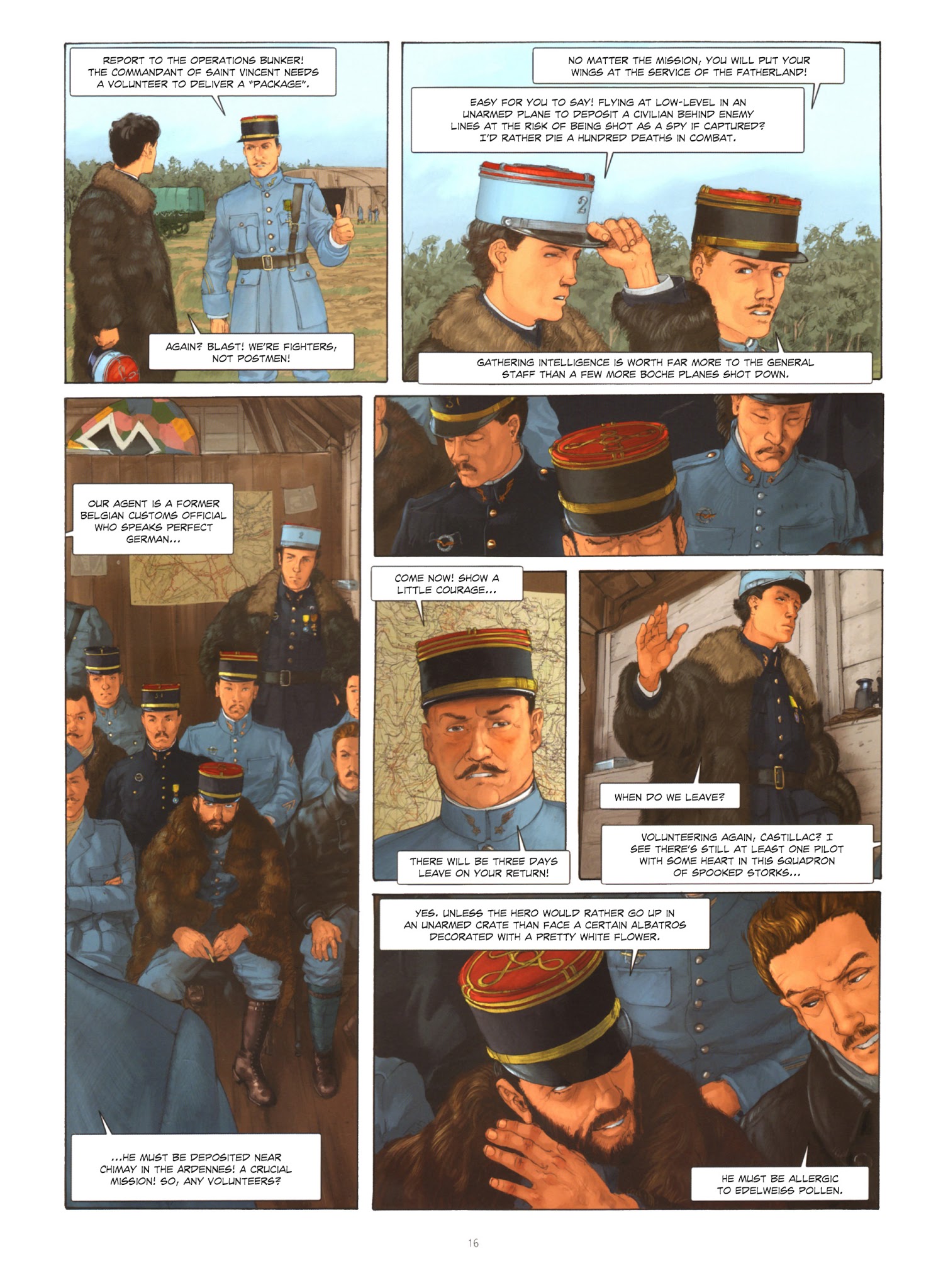 Read online Le Pilote à l'Edelweiss comic -  Issue #1 - 18