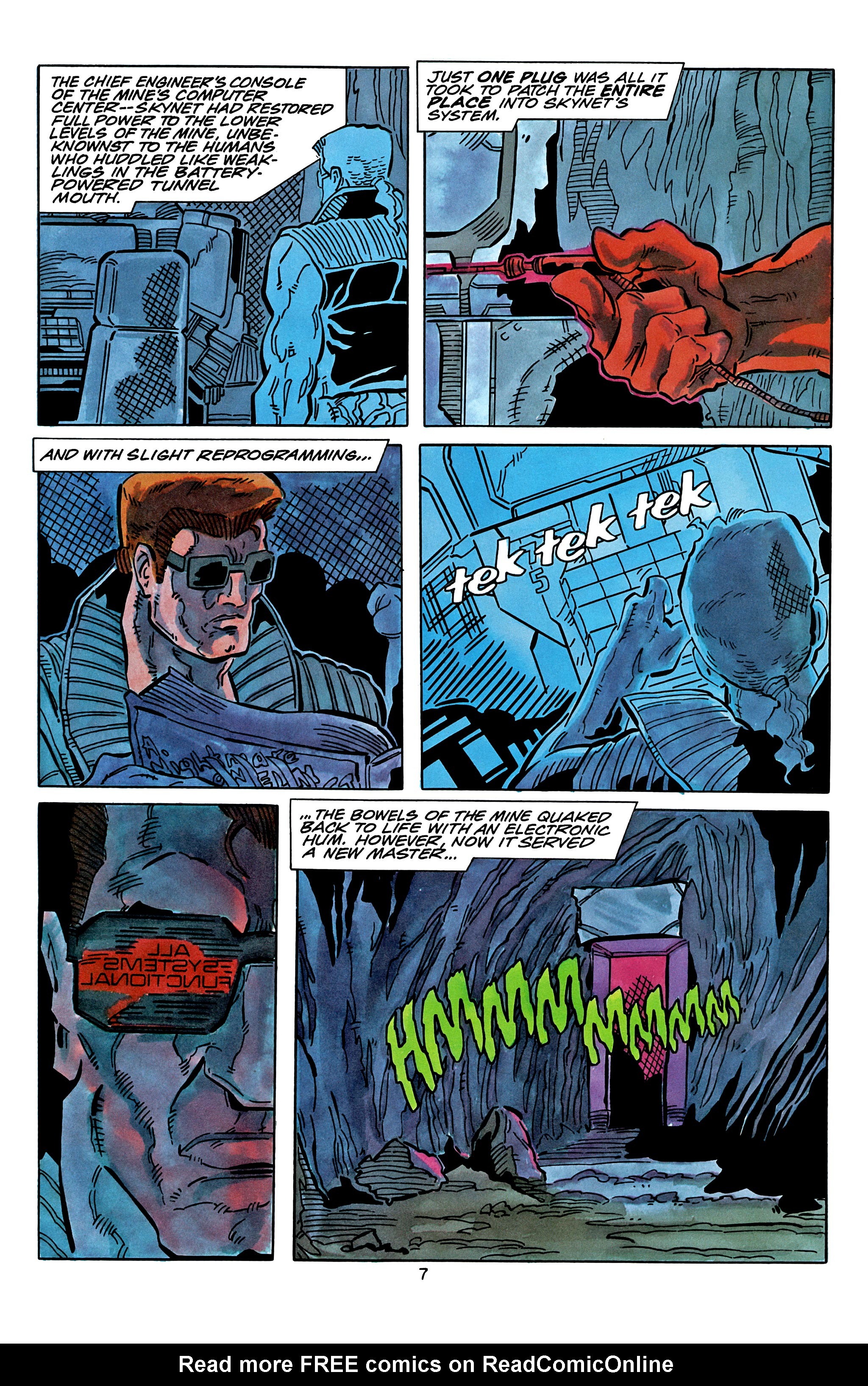 Read online The Terminator (1988) comic -  Issue #8 - 9