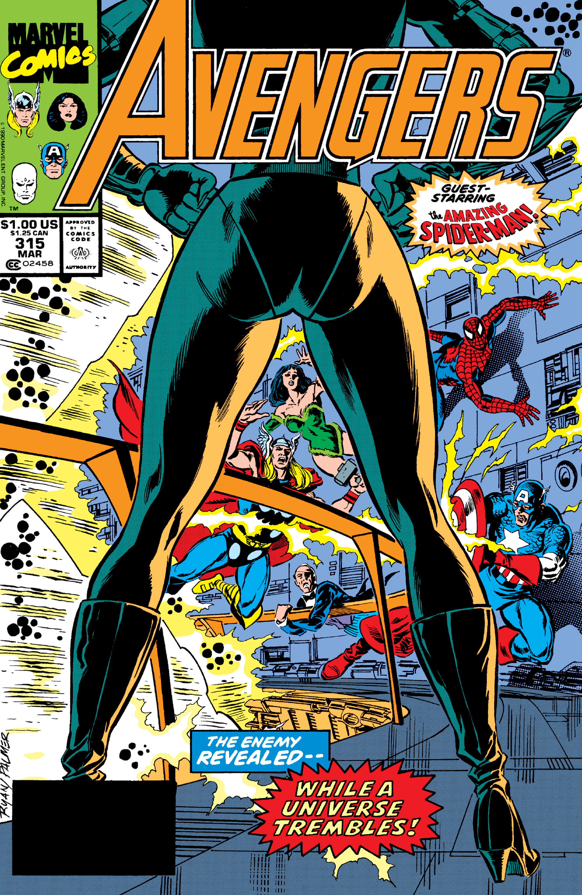 Read online The Avengers (1963) comic -  Issue #315 - 1