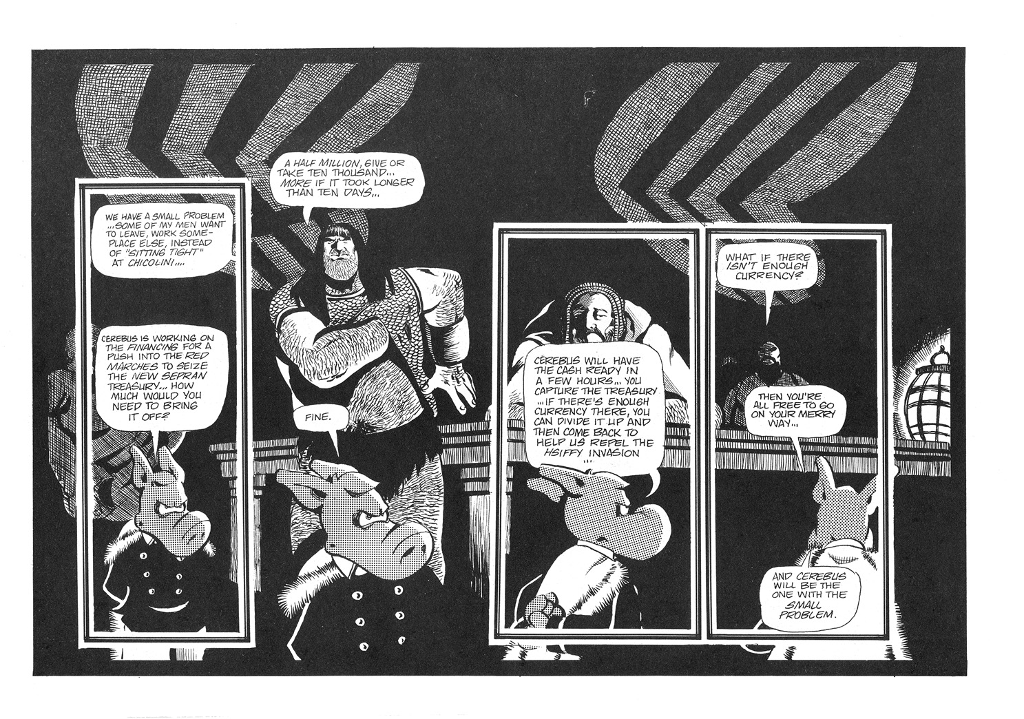 Read online Cerebus comic -  Issue #48 - 6