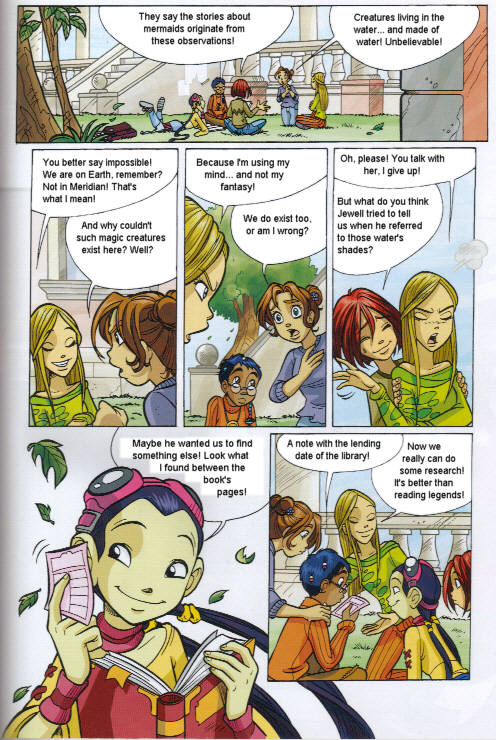 Read online W.i.t.c.h. comic -  Issue #25 - 35
