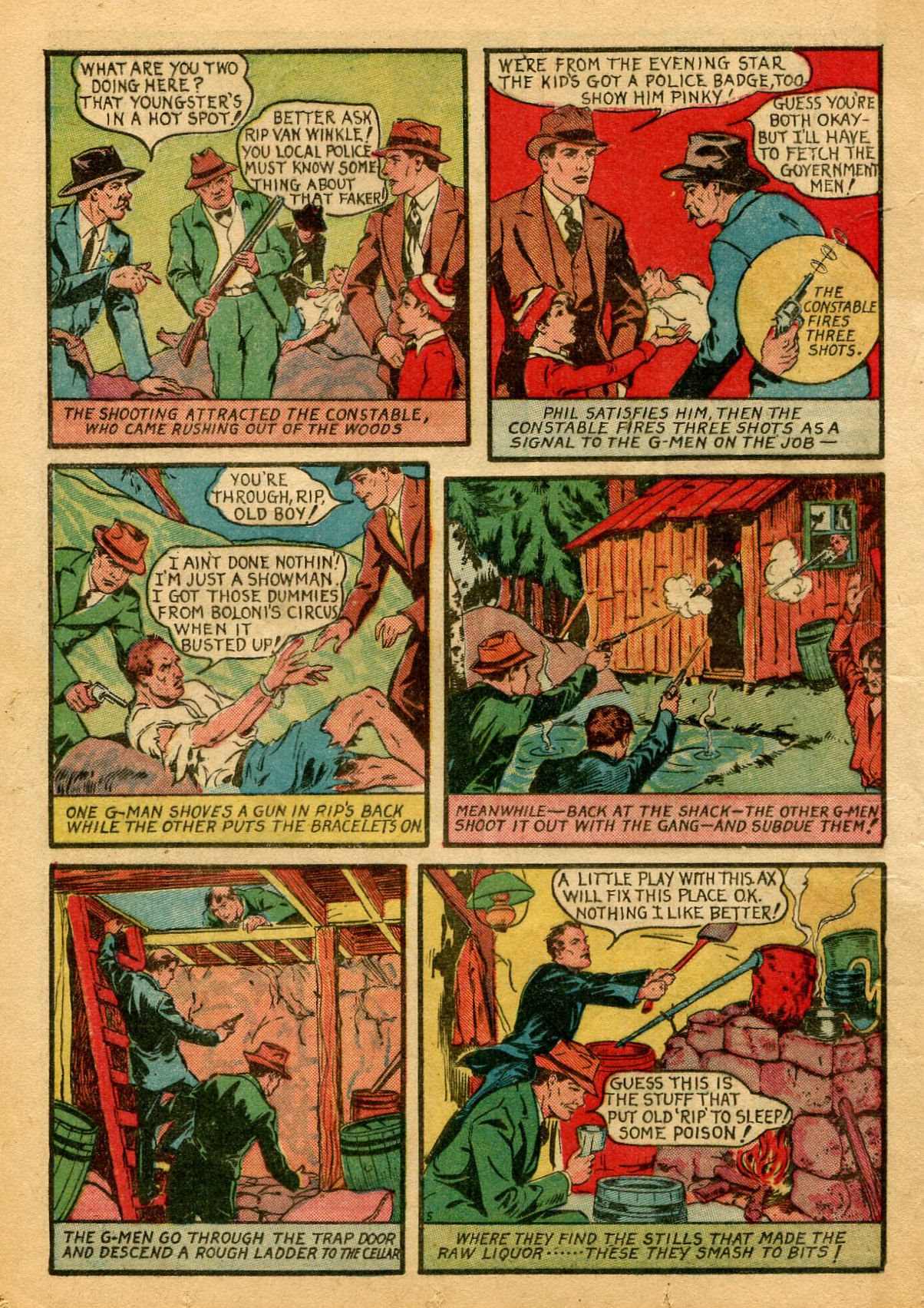 Read online Target Comics comic -  Issue #3 - 34