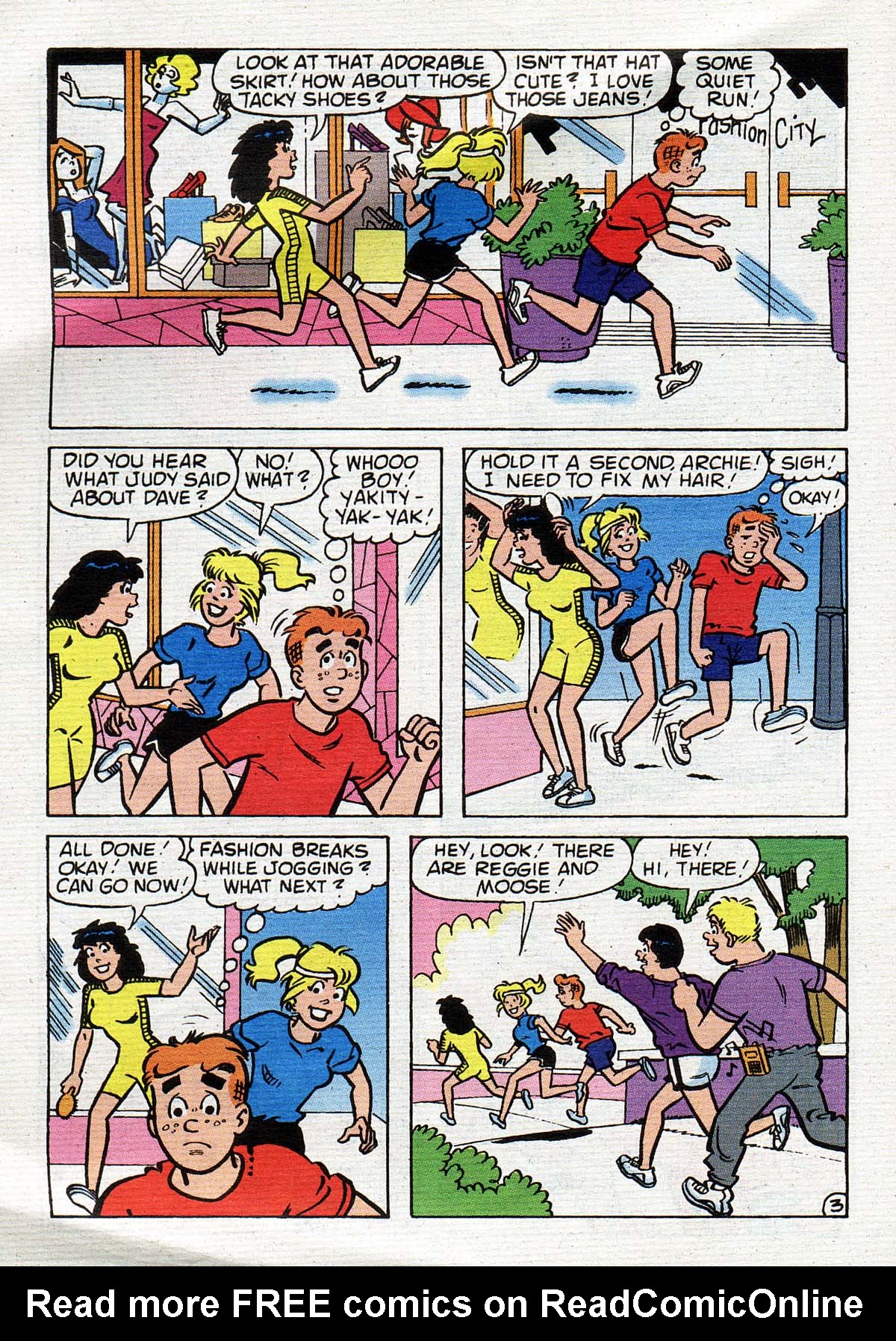 Read online Archie Digest Magazine comic -  Issue #136 - 65