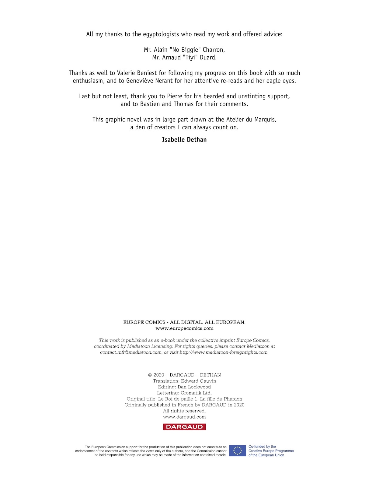 Read online The Straw King comic Issue 1