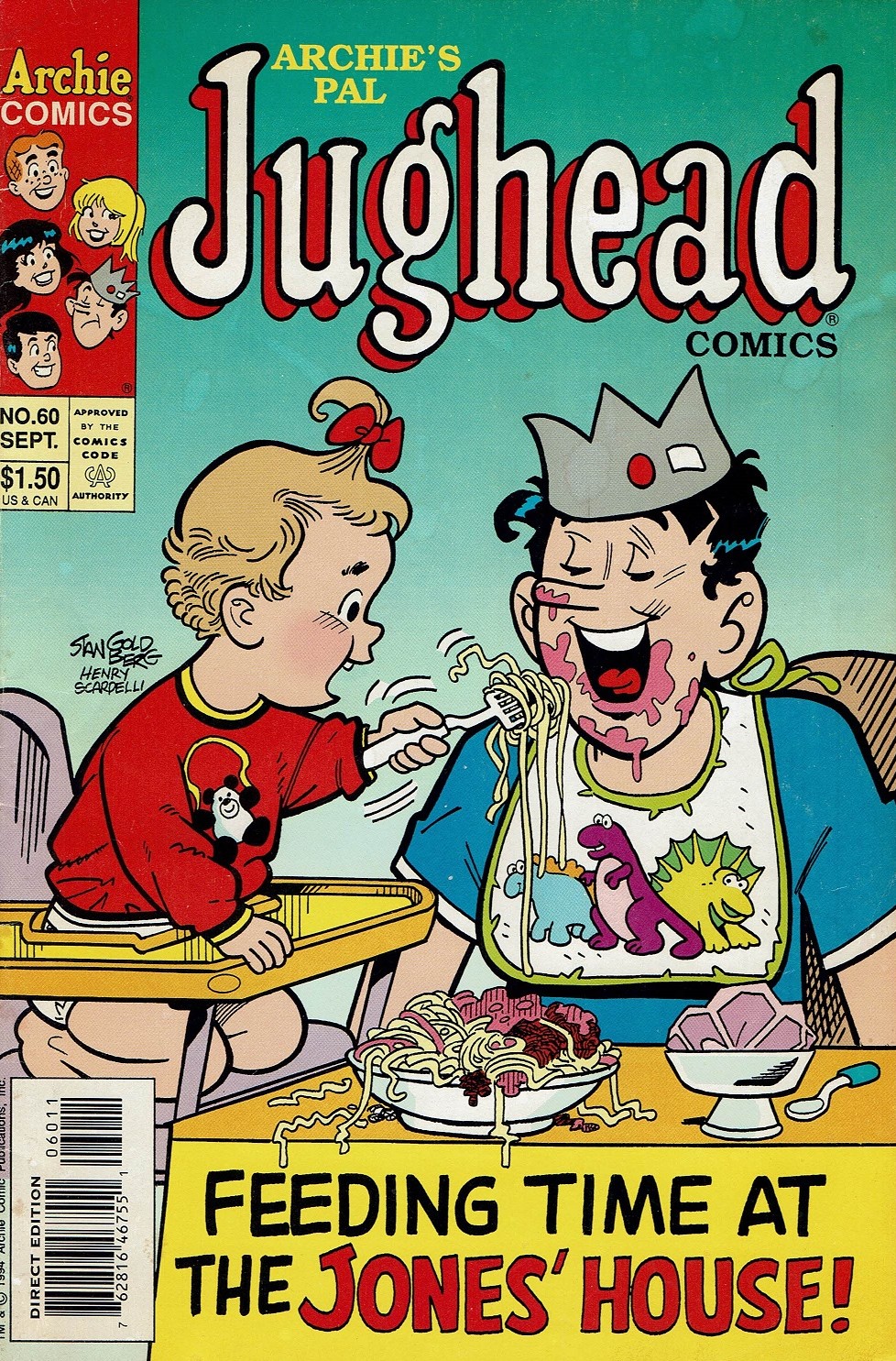 Read online Archie's Pal Jughead Comics comic -  Issue #60 - 1