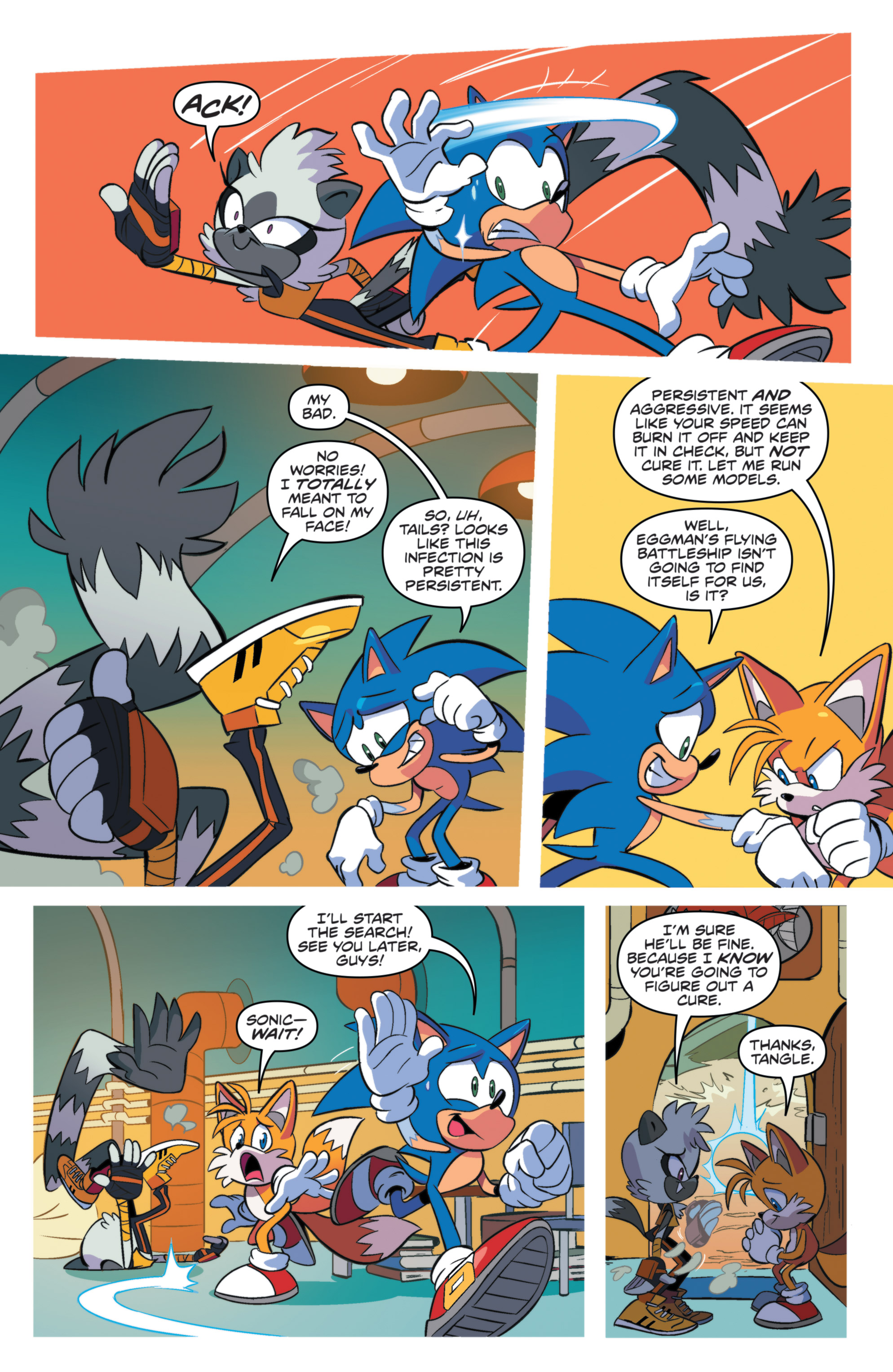 Read online Sonic the Hedgehog (2018) comic -  Issue #16 - 21