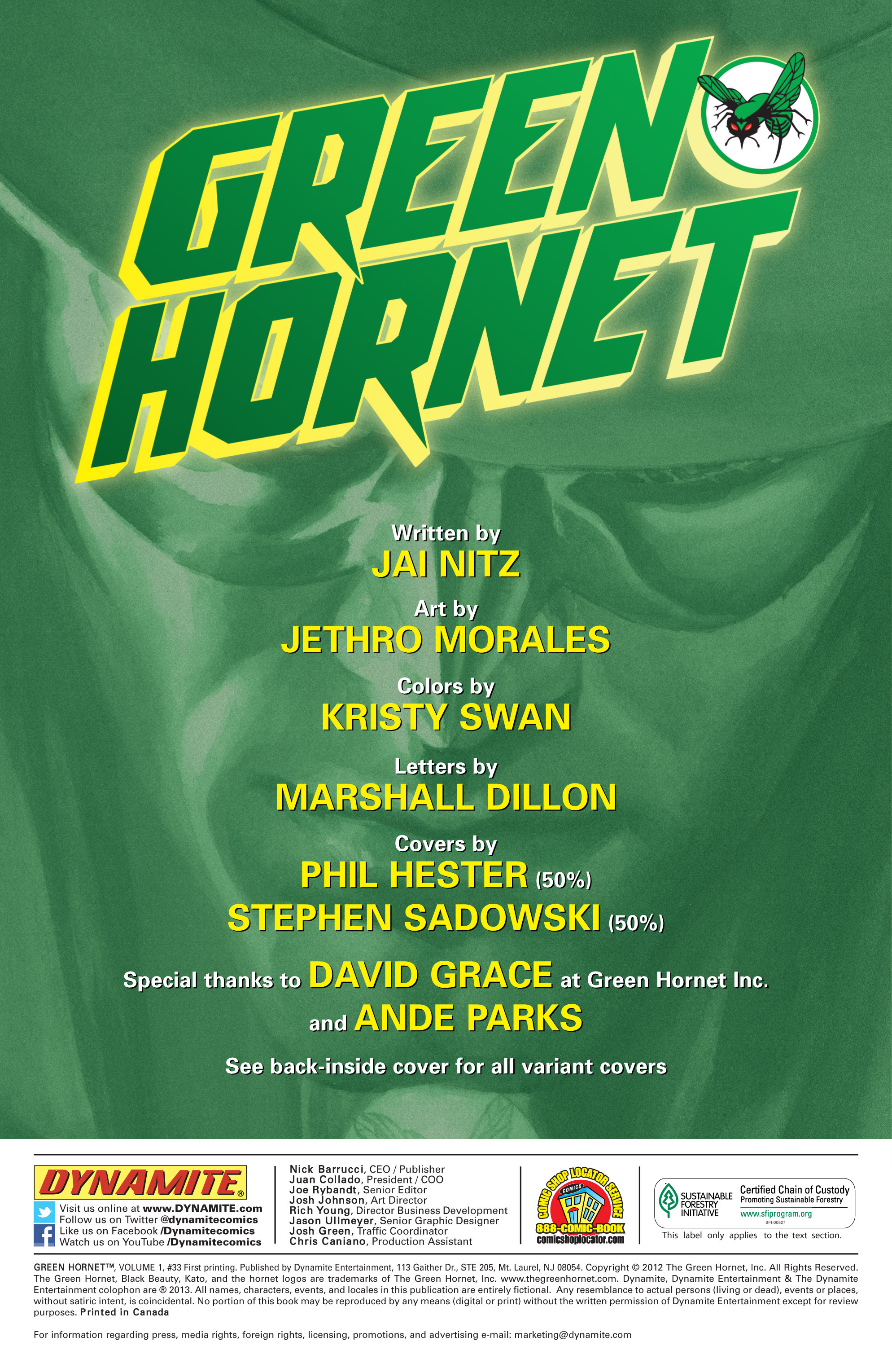 Read online Green Hornet comic -  Issue #33 - 3
